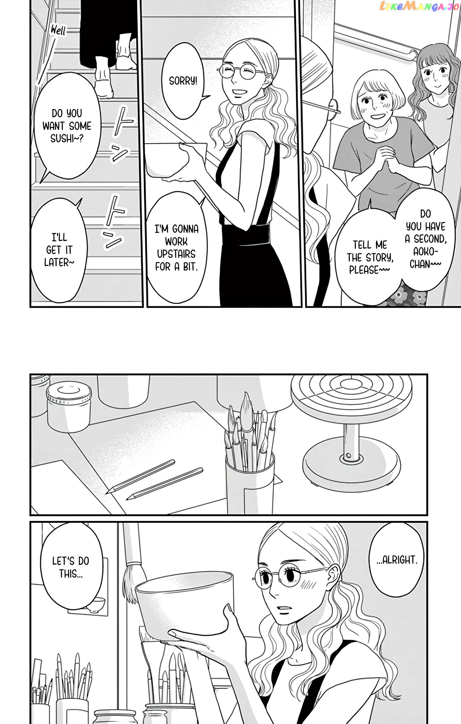 Ao No Hana Utsuwa No Mori Chapter 24 - page 35
