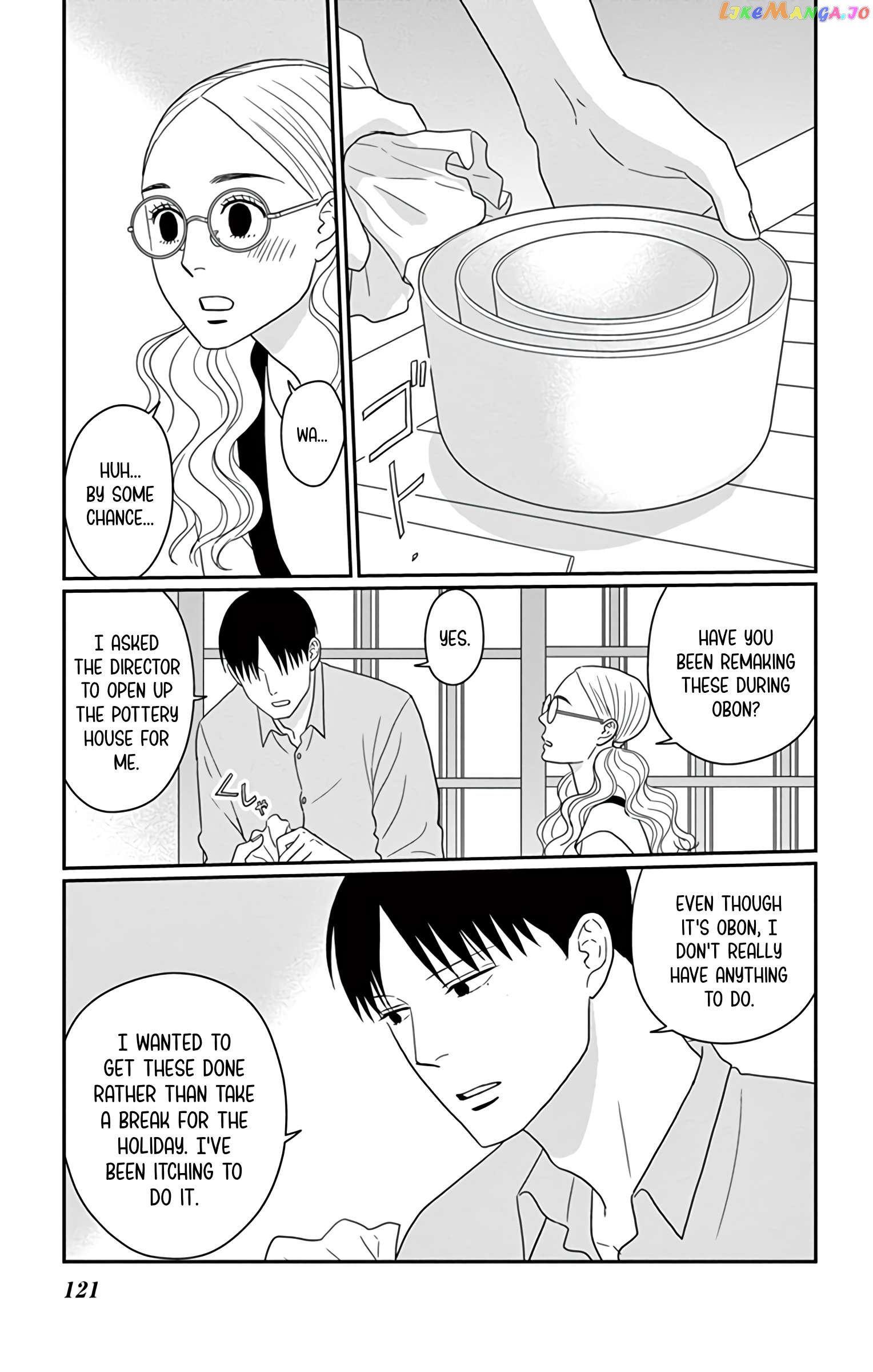 Ao No Hana Utsuwa No Mori Chapter 24 - page 8