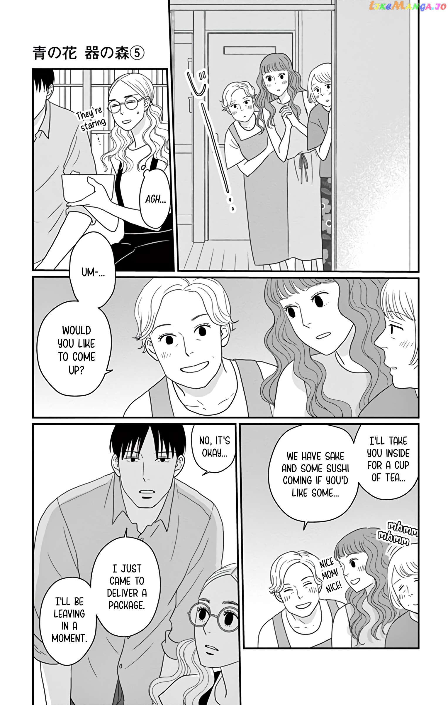Ao No Hana Utsuwa No Mori Chapter 24 - page 10