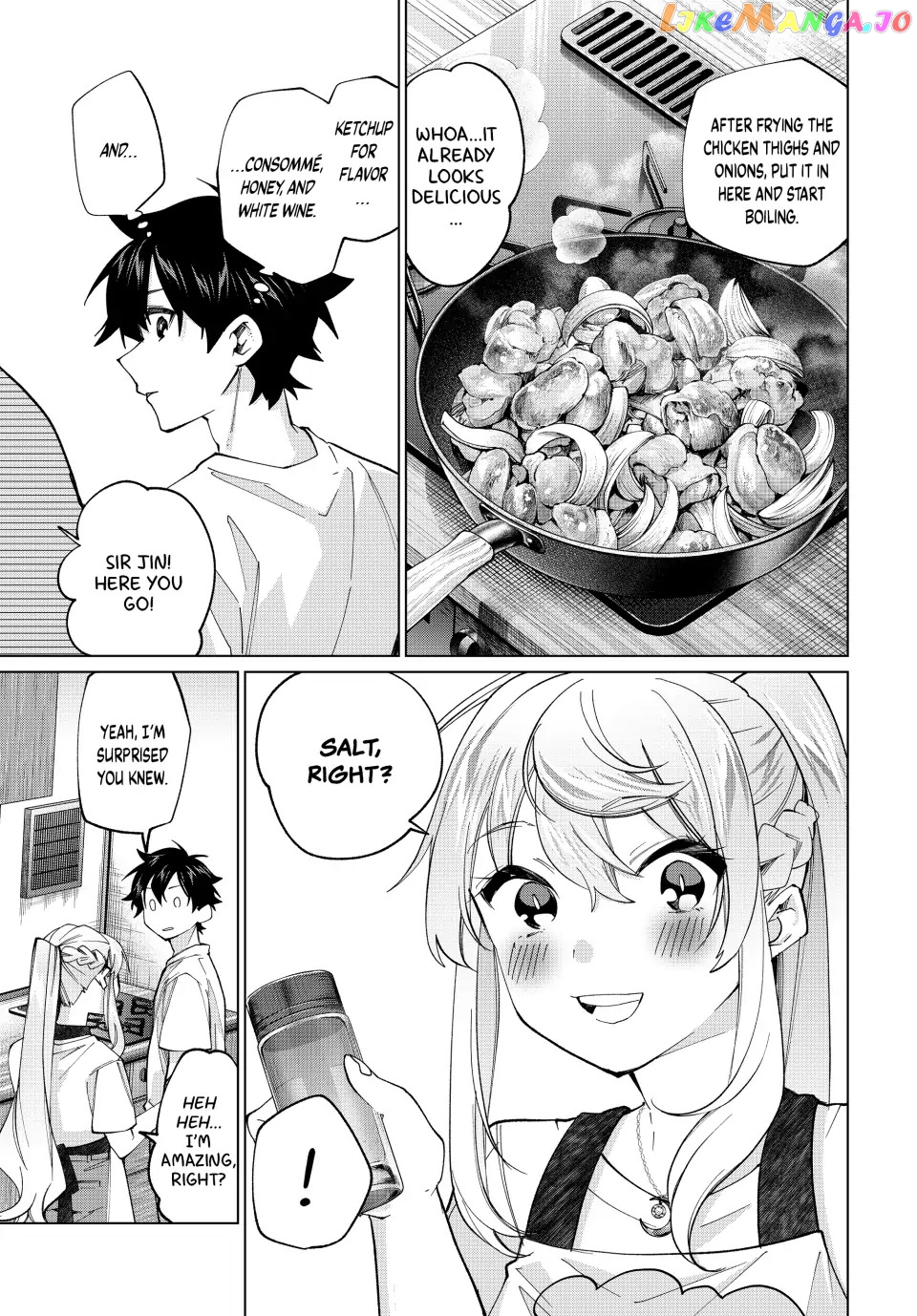 All My Neighbors are Convinced the Female Knight from My Rice Field Is My Wife Chapter 24 - page 5