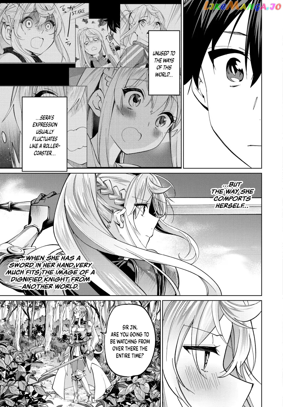 All My Neighbors are Convinced the Female Knight from My Rice Field Is My Wife Chapter 26 - page 5