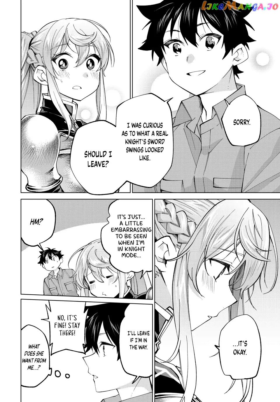 All My Neighbors are Convinced the Female Knight from My Rice Field Is My Wife Chapter 26 - page 6