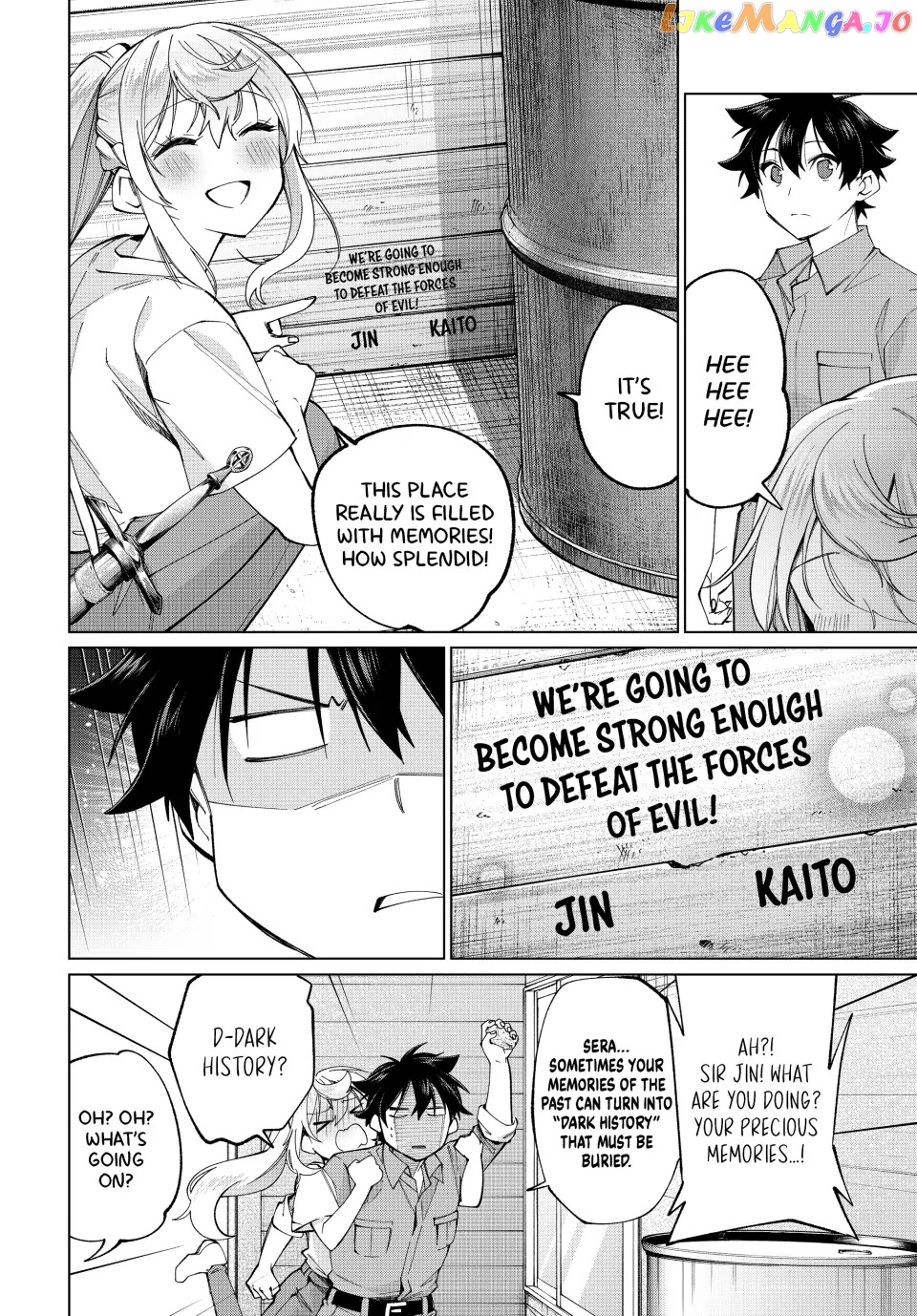 All My Neighbors are Convinced the Female Knight from My Rice Field Is My Wife Chapter 30 - page 10