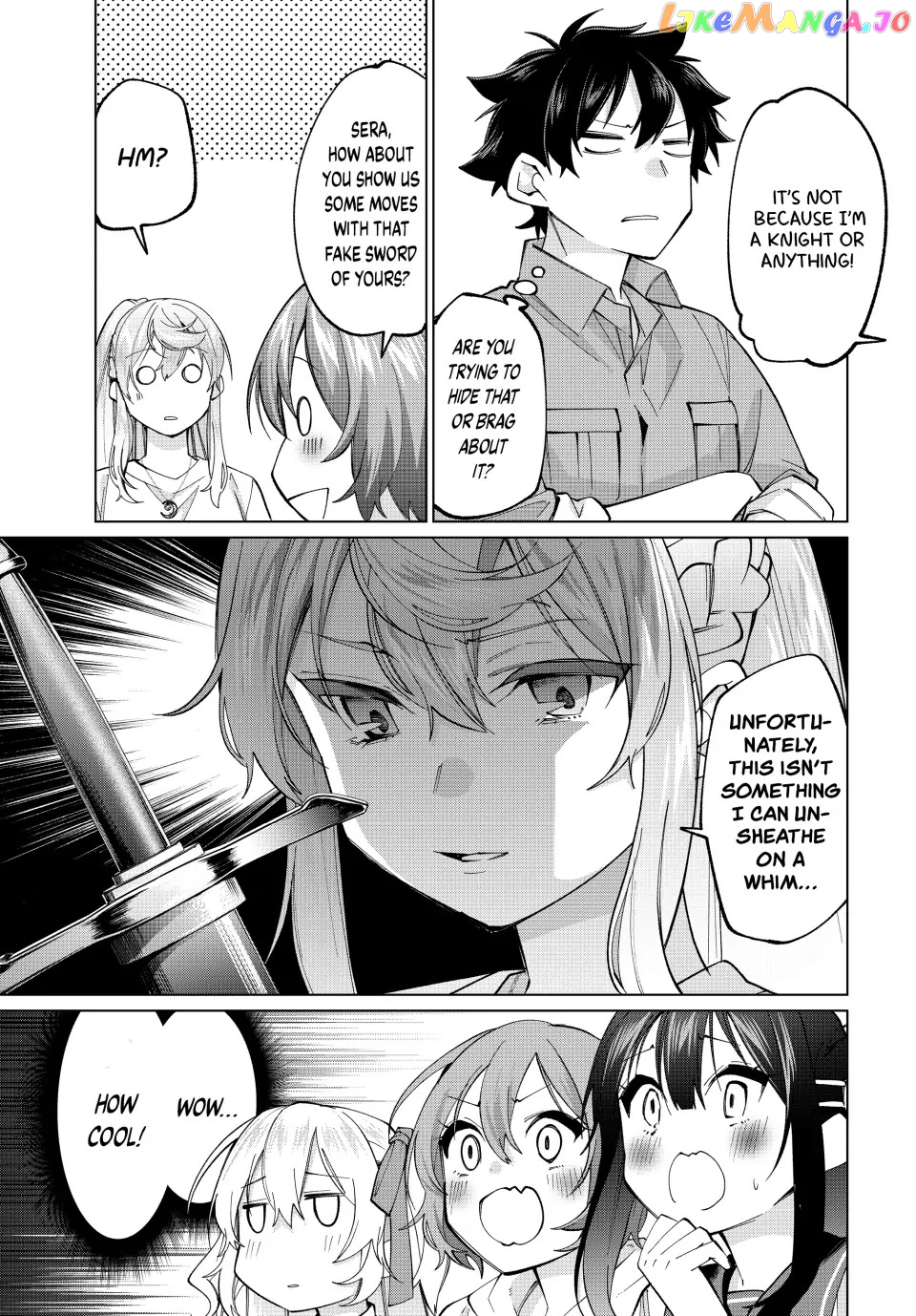 All My Neighbors are Convinced the Female Knight from My Rice Field Is My Wife Chapter 30 - page 13