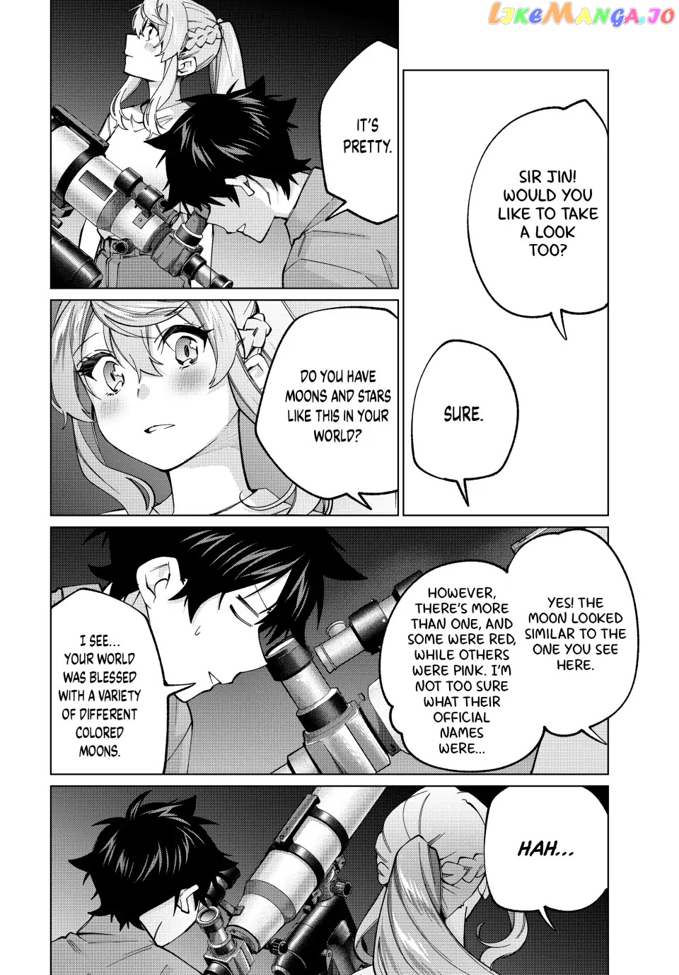 All My Neighbors are Convinced the Female Knight from My Rice Field Is My Wife Chapter 33 - page 12