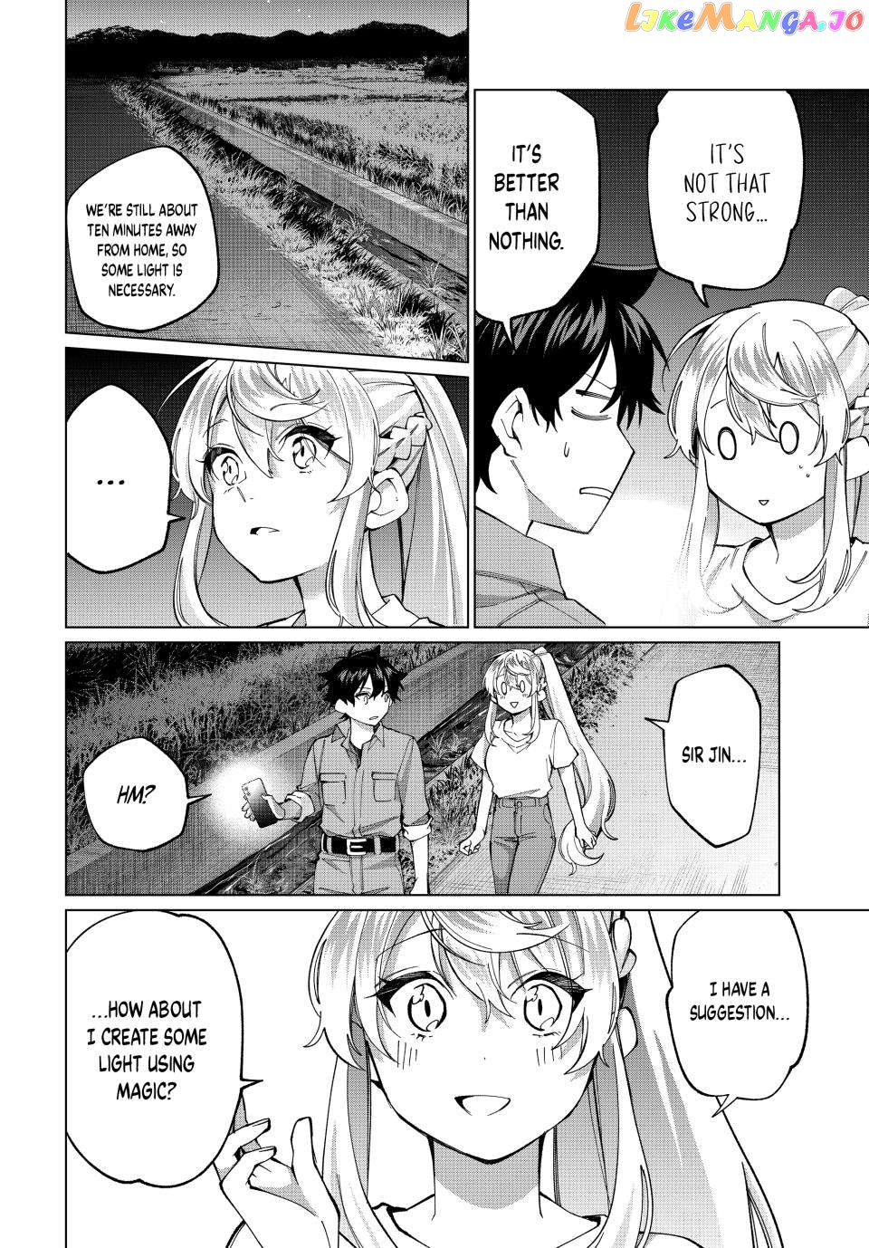 All My Neighbors are Convinced the Female Knight from My Rice Field Is My Wife Chapter 34 - page 7