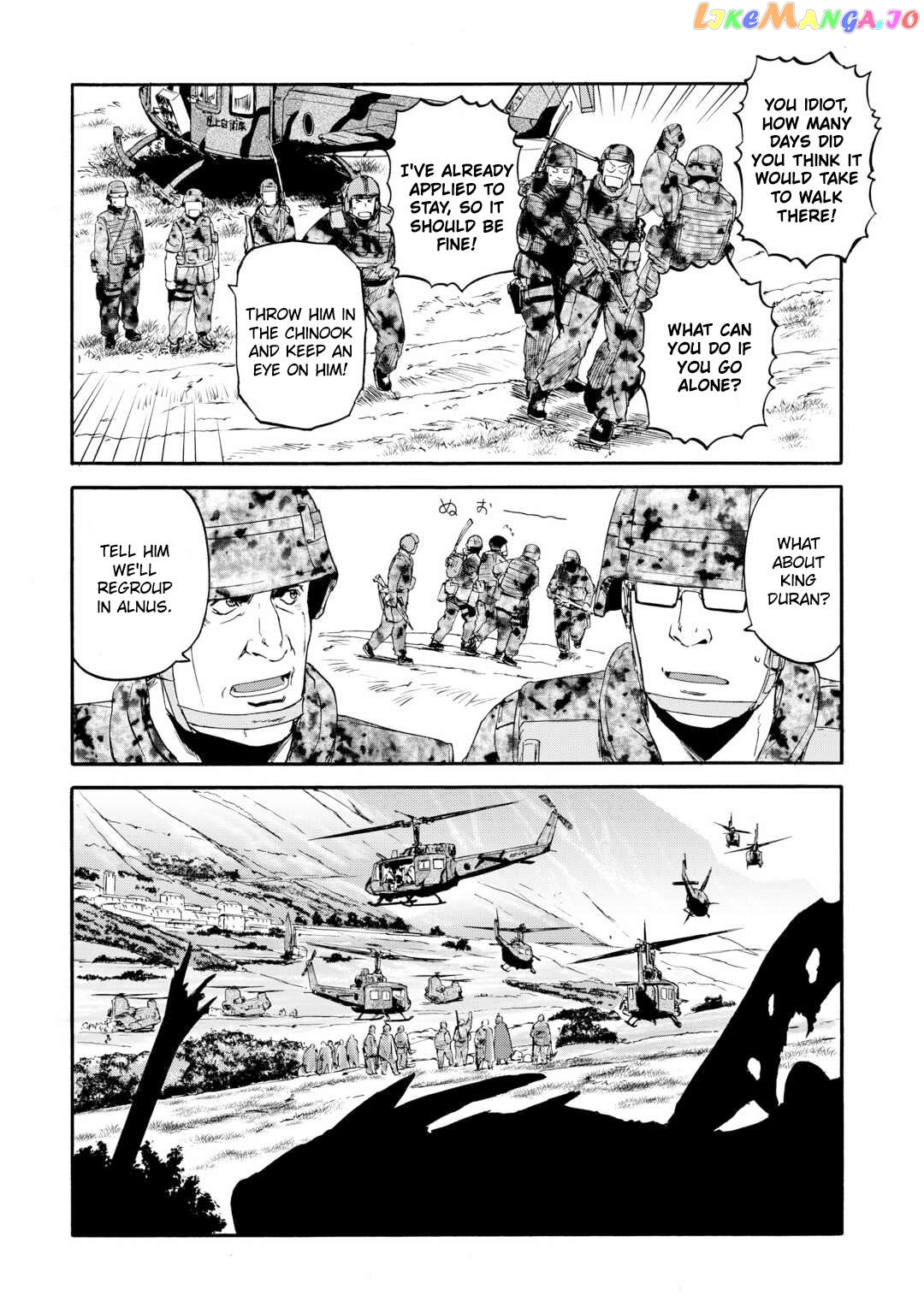 Gate - Jietai Kare no Chi nite, Kaku Tatakeri Chapter 128 - page 33