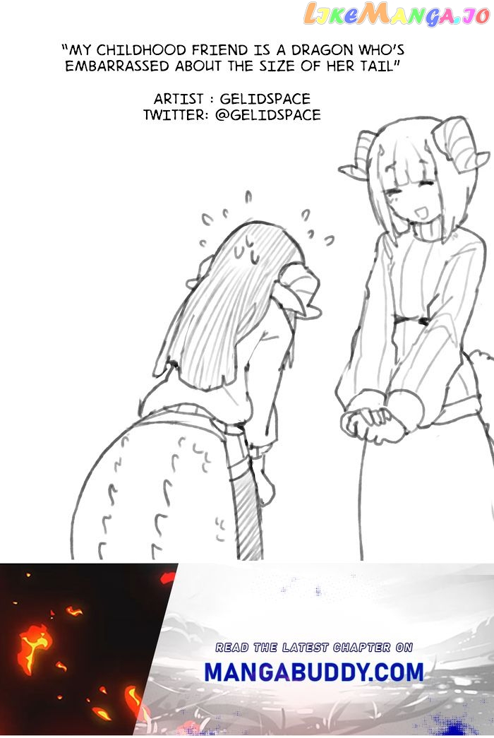 My Childhood Friend Is A Dragon Who's Embarrassed About the Size Of Her Tail chapter 3 - page 2