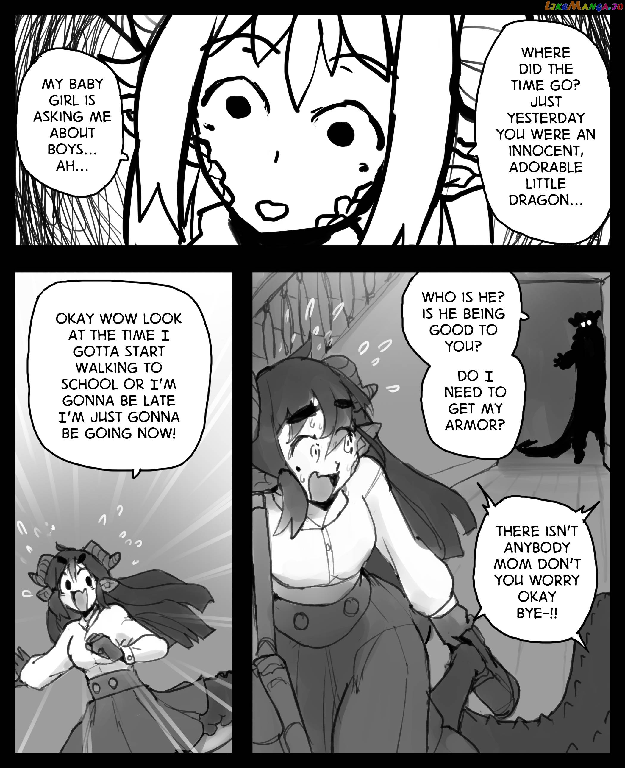 My Childhood Friend Is A Dragon Who's Embarrassed About the Size Of Her Tail chapter 11 - page 4