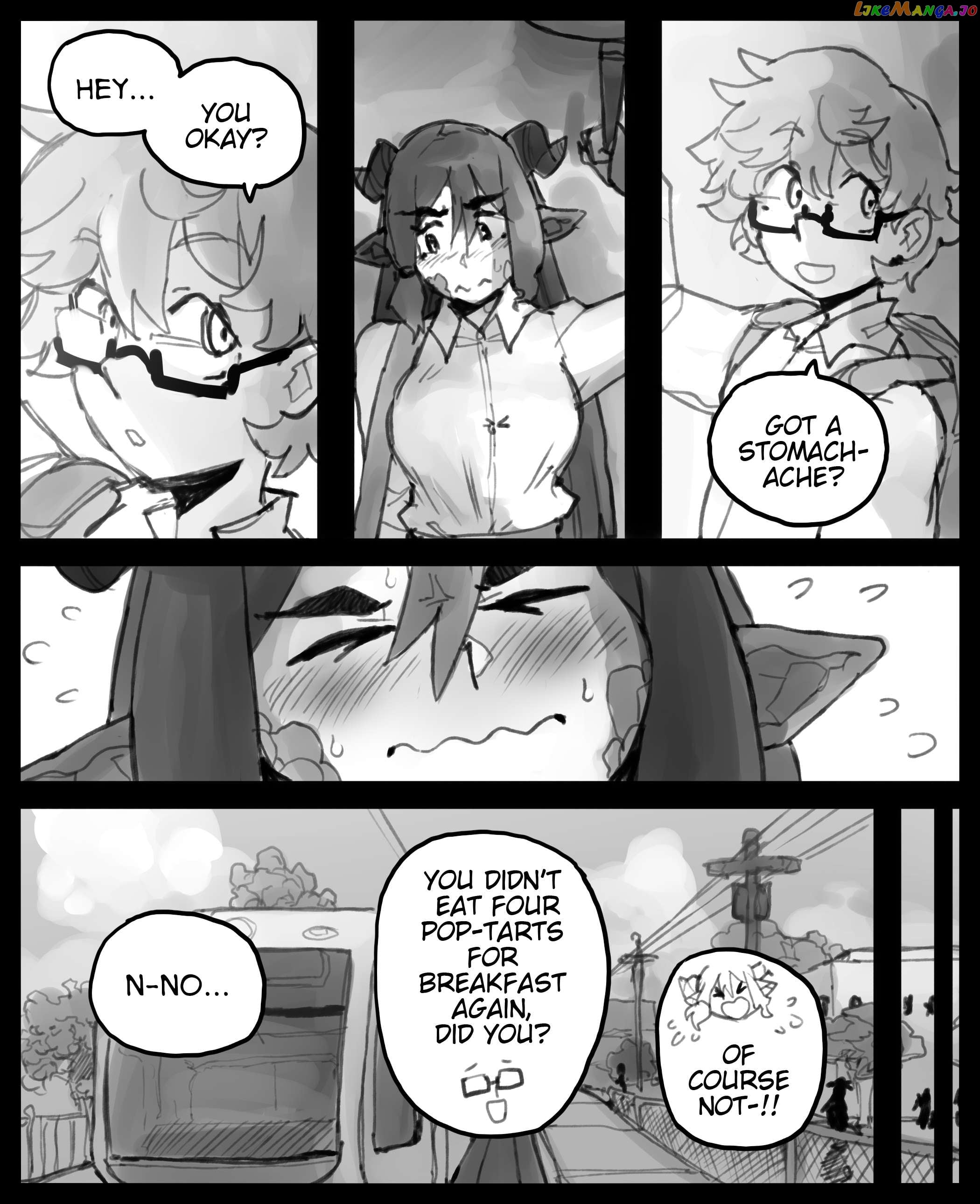 My Childhood Friend Is A Dragon Who's Embarrassed About the Size Of Her Tail chapter 12 - page 3
