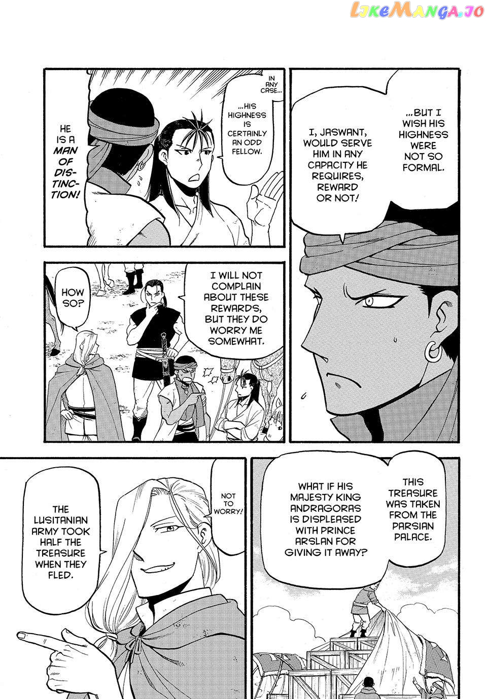 Arslan Senki (ARAKAWA Hiromu) Chapter 123 - page 7