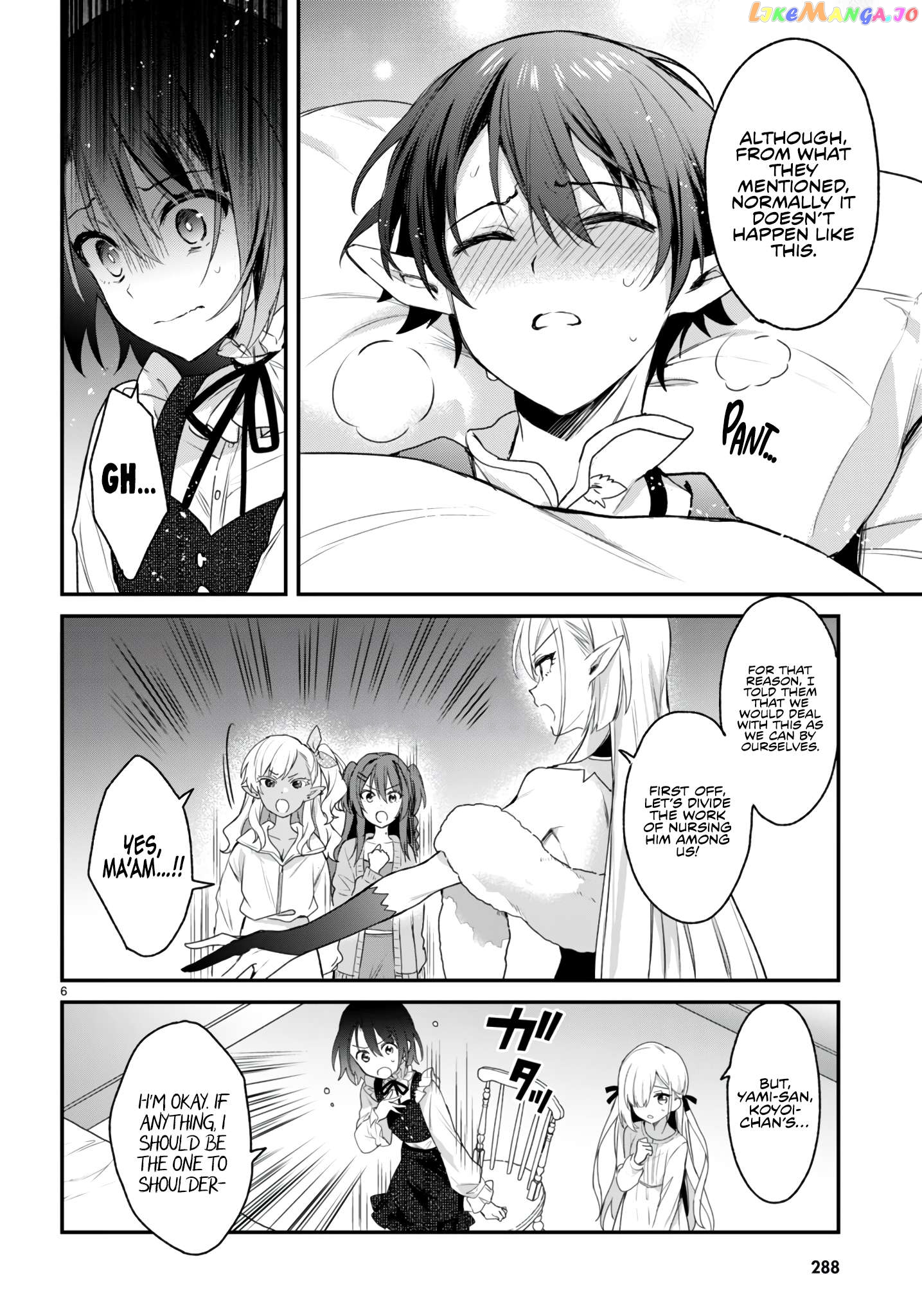 The Four Sisters (Elves) Wait For The Night Chapter 24 - page 7
