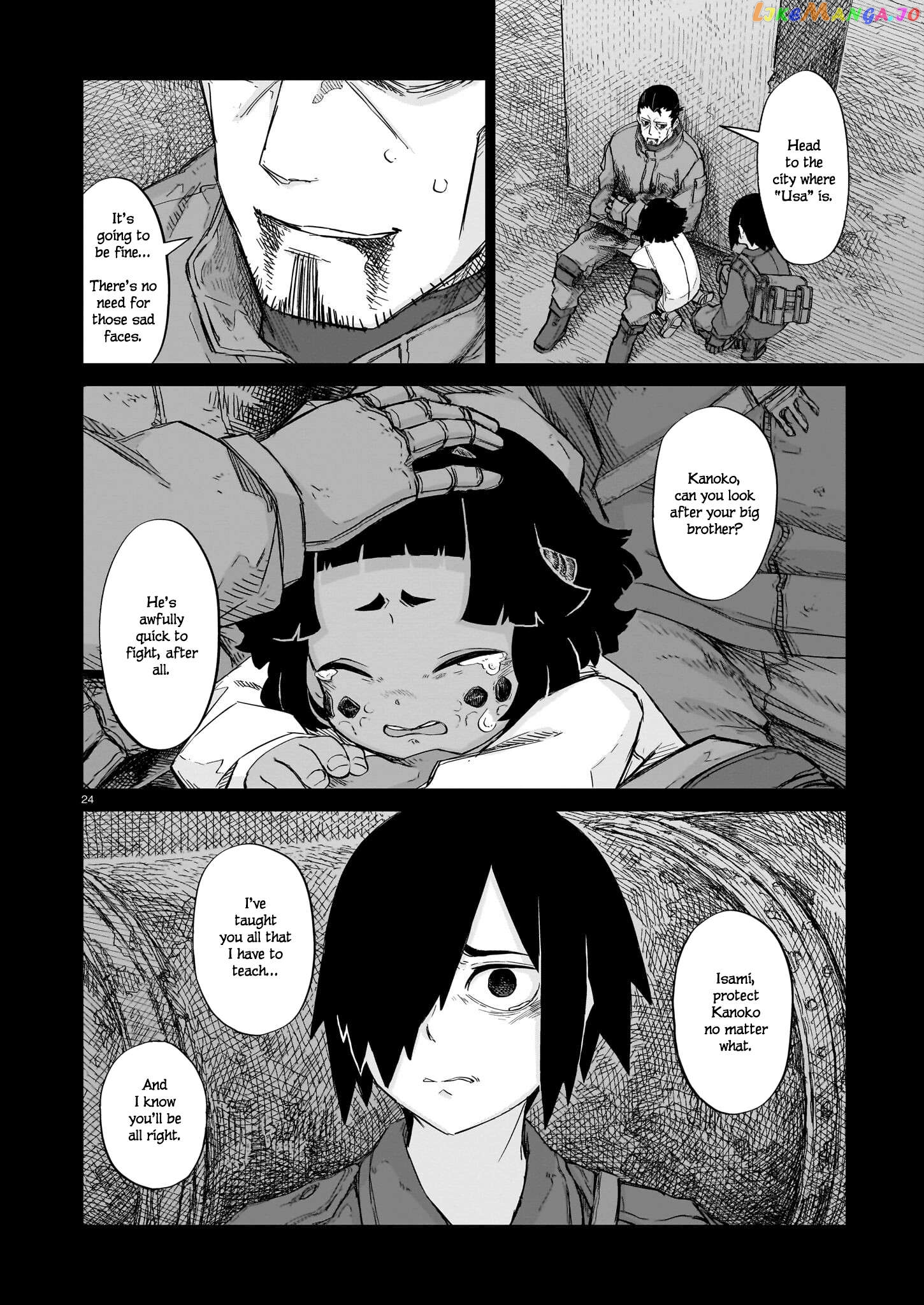 Usuzumi no Hate Chapter 14 - page 24