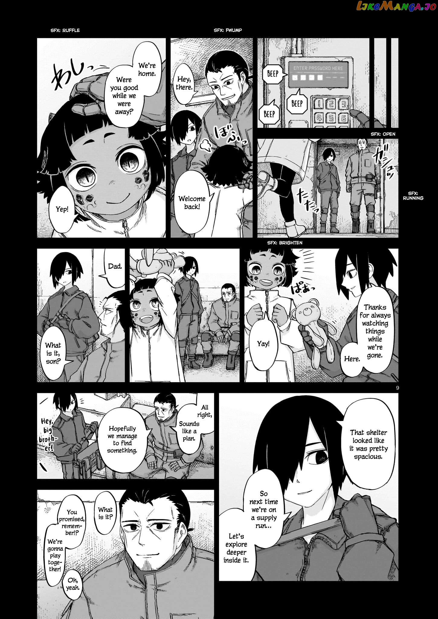 Usuzumi no Hate Chapter 14 - page 9