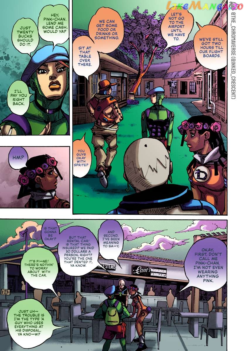 Jojo's Bizarre Adventure Part 9 - The Jojolands Chapter 8 - page 5