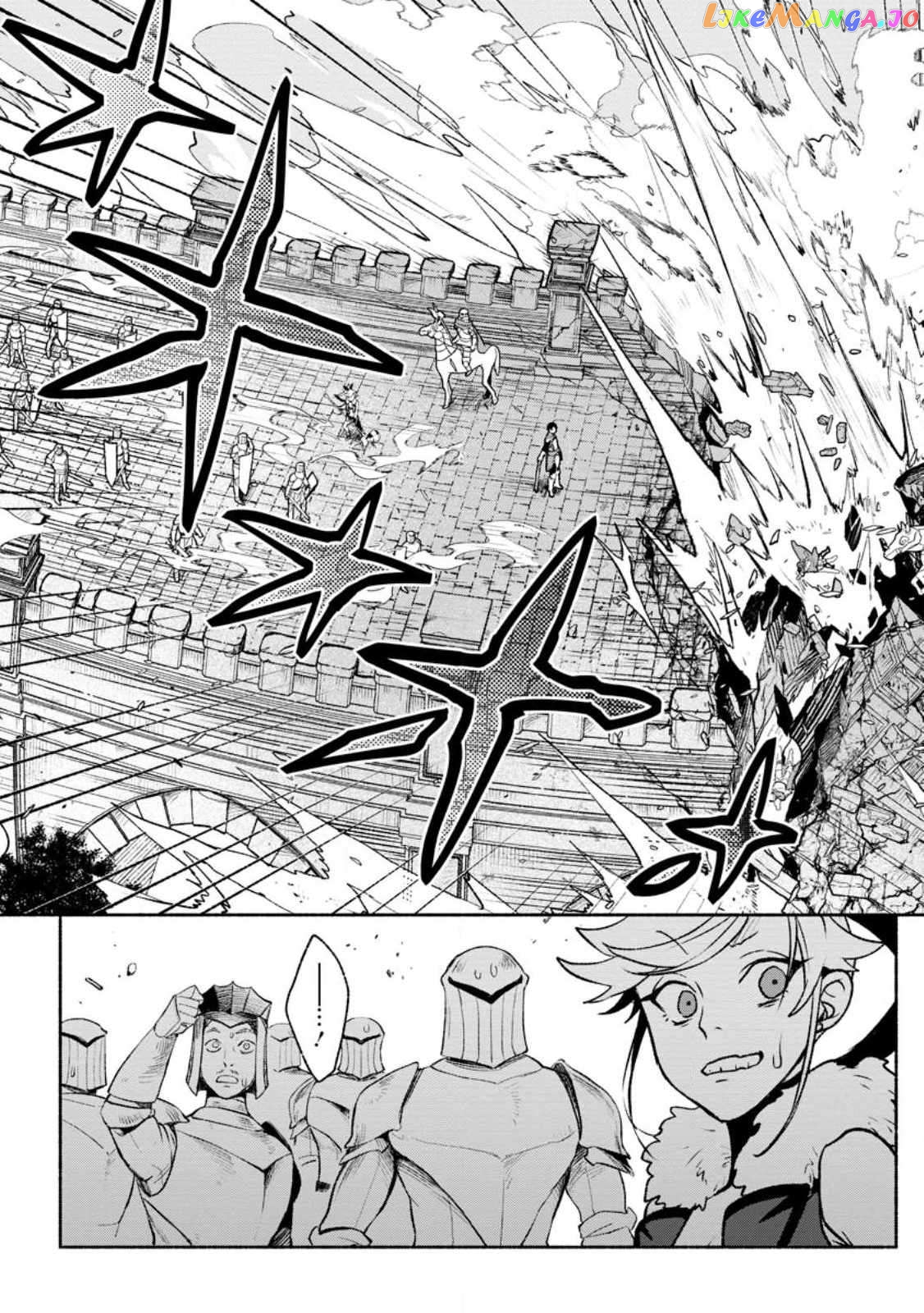 Sono Monban, Saikyou Nitsuki Tsuihou Sareta Bougyo Ryoku 9999 No Senshi, Outo No Monban Toshite Musou Suru chapter 26.2 - page 10