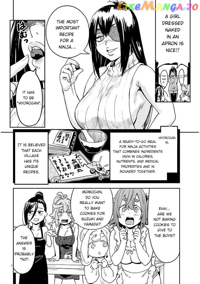 Kunoichi Momoka Tabegoro Desu? Chapter 4 - page 4