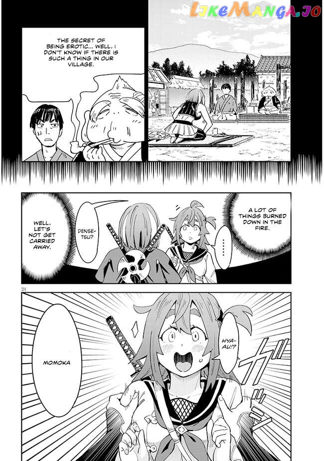 Kunoichi Momoka Tabegoro Desu? Chapter 7 - page 25