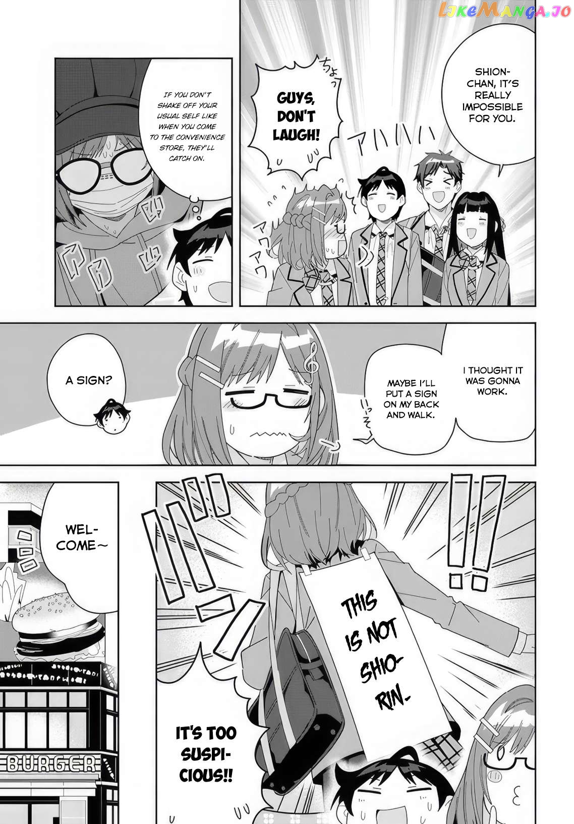 Classmate No Moto Idol Ga, Tonikaku Kyodou Fushin Nan Desu Chapter 7 - page 17
