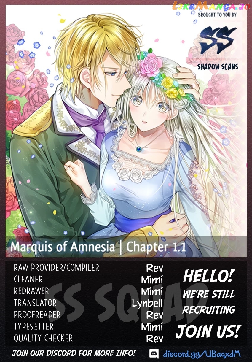 Marquis of Amnesia chapter 1.1 - page 1