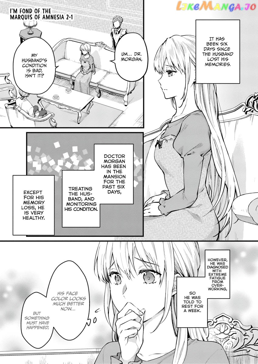 Marquis of Amnesia chapter 2.1 - page 2