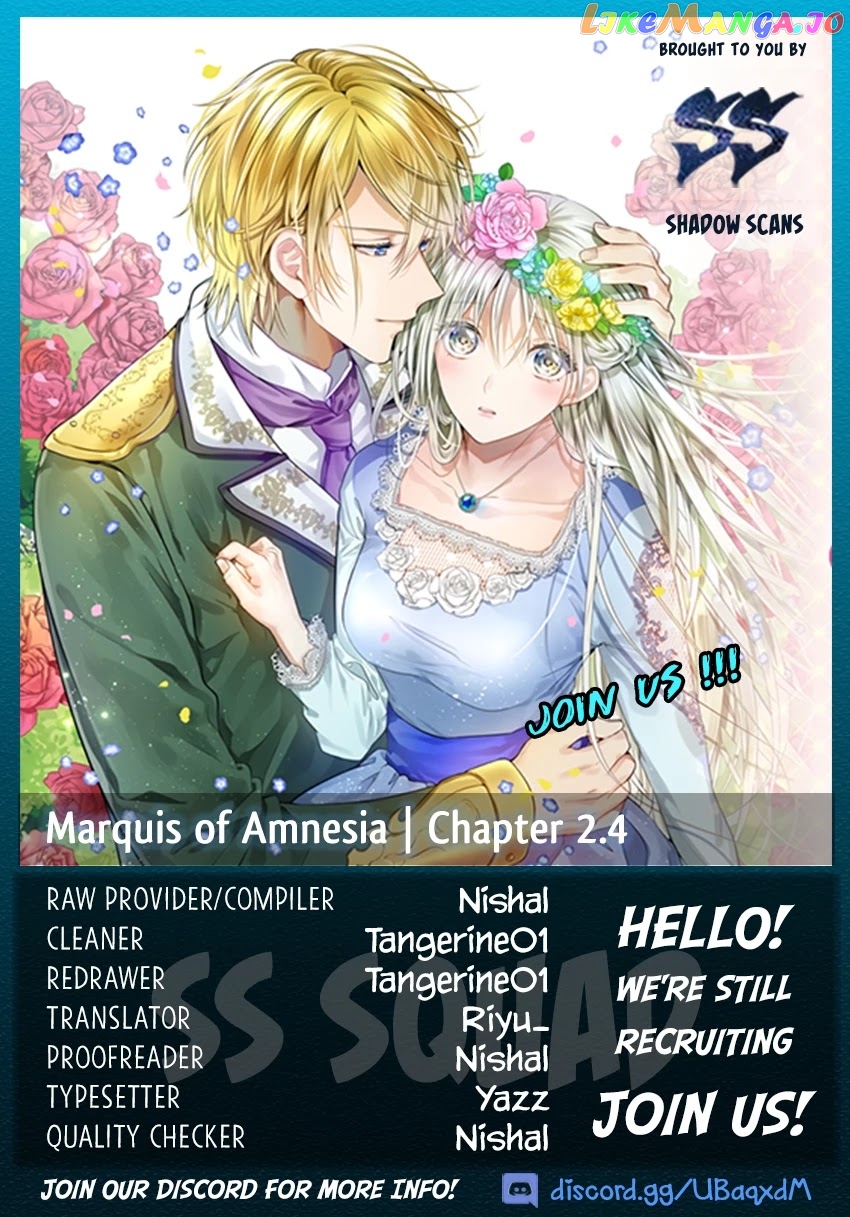 Marquis of Amnesia chapter 2.4 - page 1