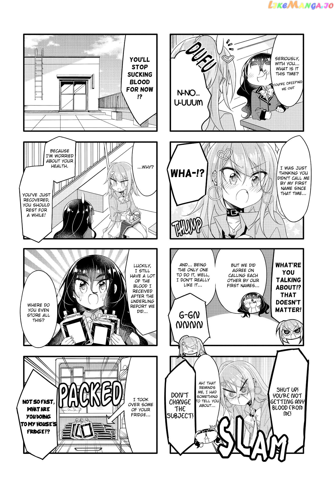 Gyaru To Nekura No Kyuuketsu Kankei Chapter 13 - page 2