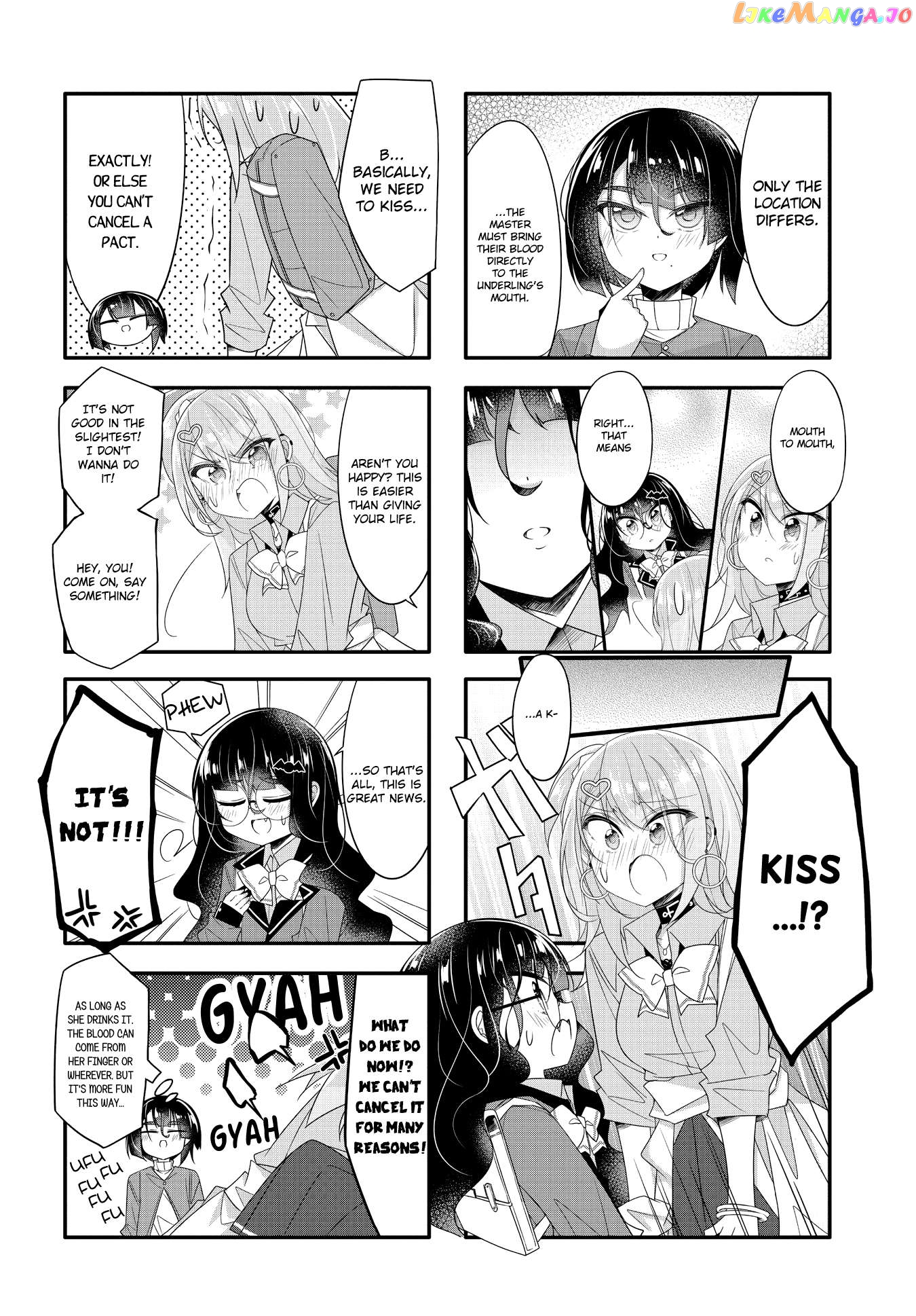 Gyaru To Nekura No Kyuuketsu Kankei Chapter 14 - page 8