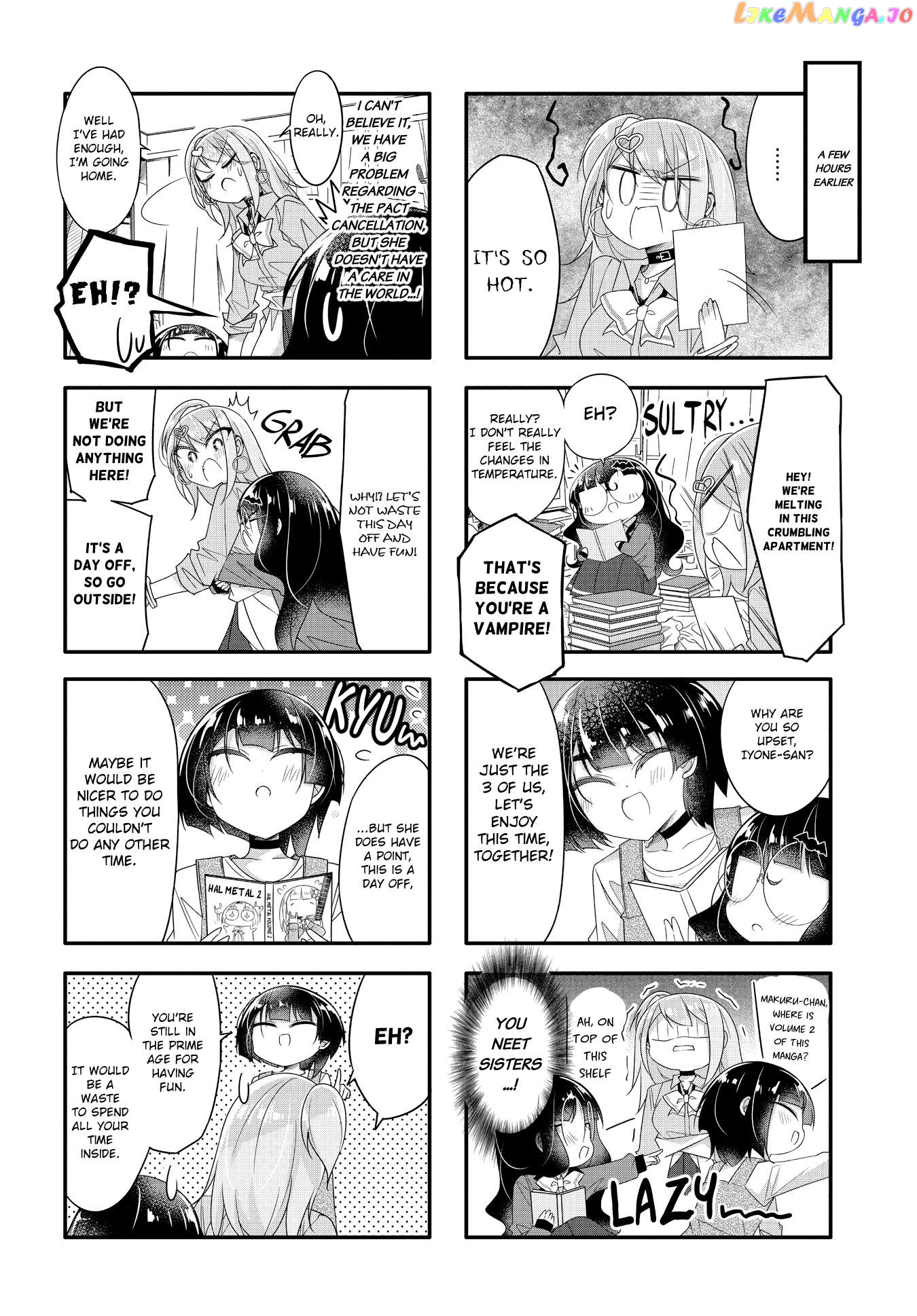 Gyaru To Nekura No Kyuuketsu Kankei Chapter 15 - page 2