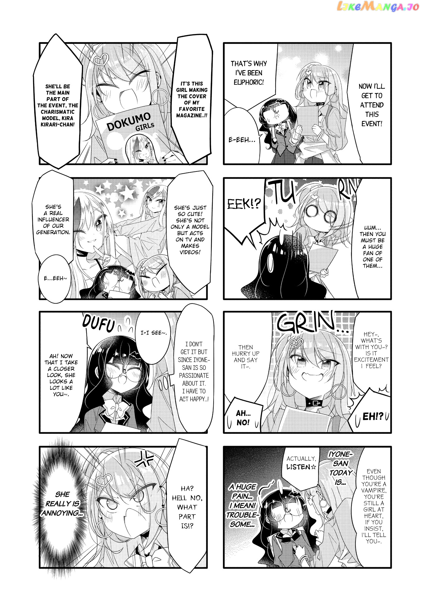 Gyaru To Nekura No Kyuuketsu Kankei Chapter 17 - page 3
