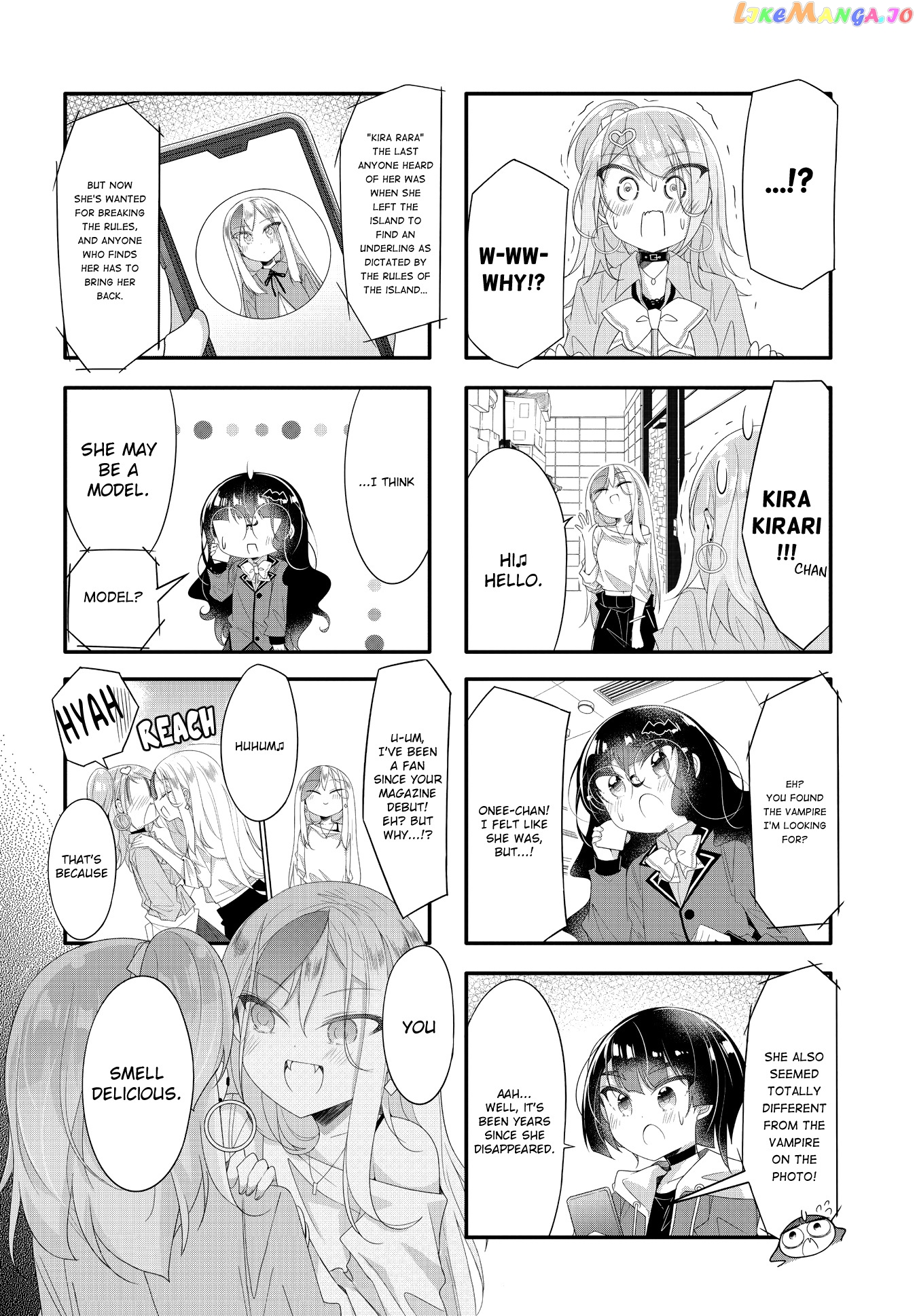 Gyaru To Nekura No Kyuuketsu Kankei Chapter 17 - page 8