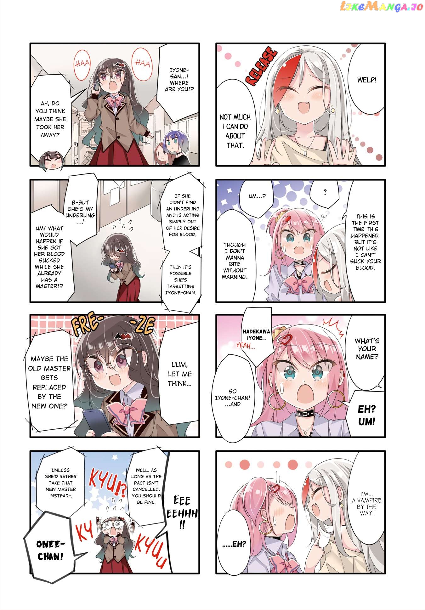 Gyaru To Nekura No Kyuuketsu Kankei Chapter 18 - page 2