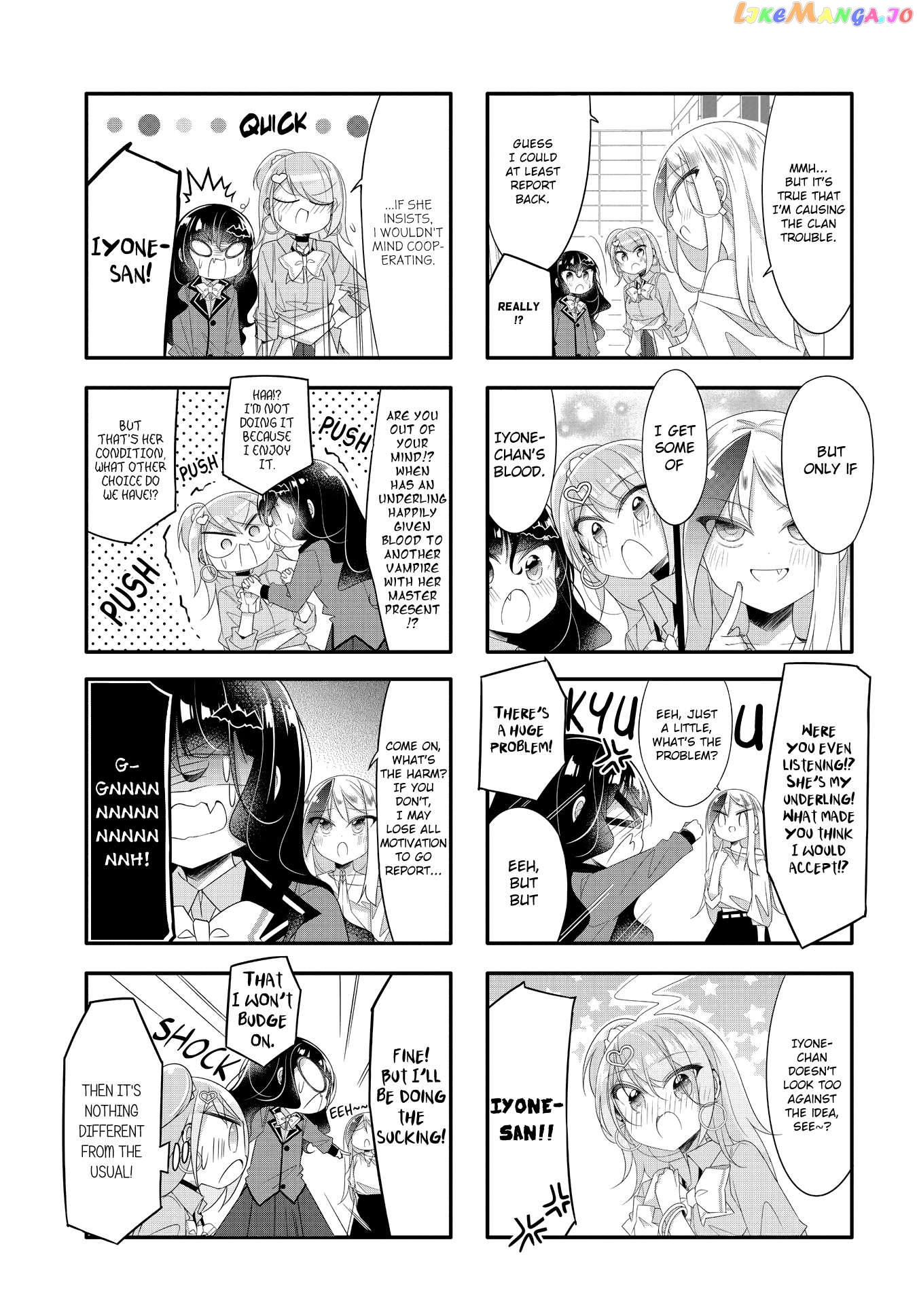 Gyaru To Nekura No Kyuuketsu Kankei Chapter 18 - page 7