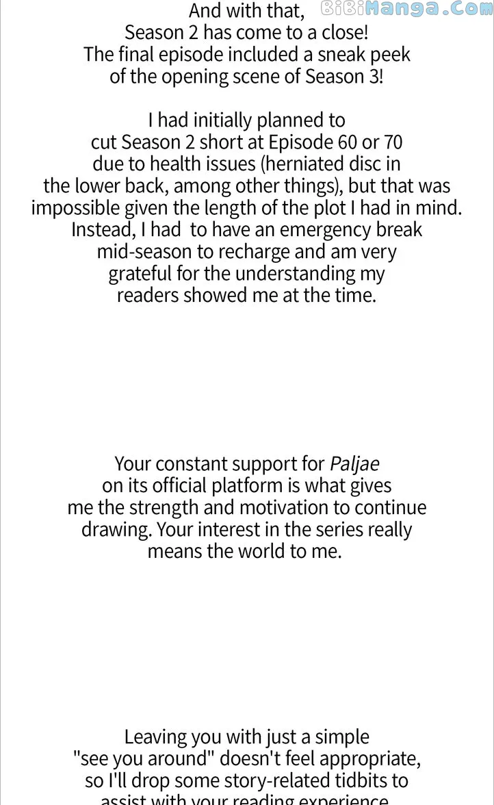 Paljae, Child of Winter Chapter 85.5 - page 4