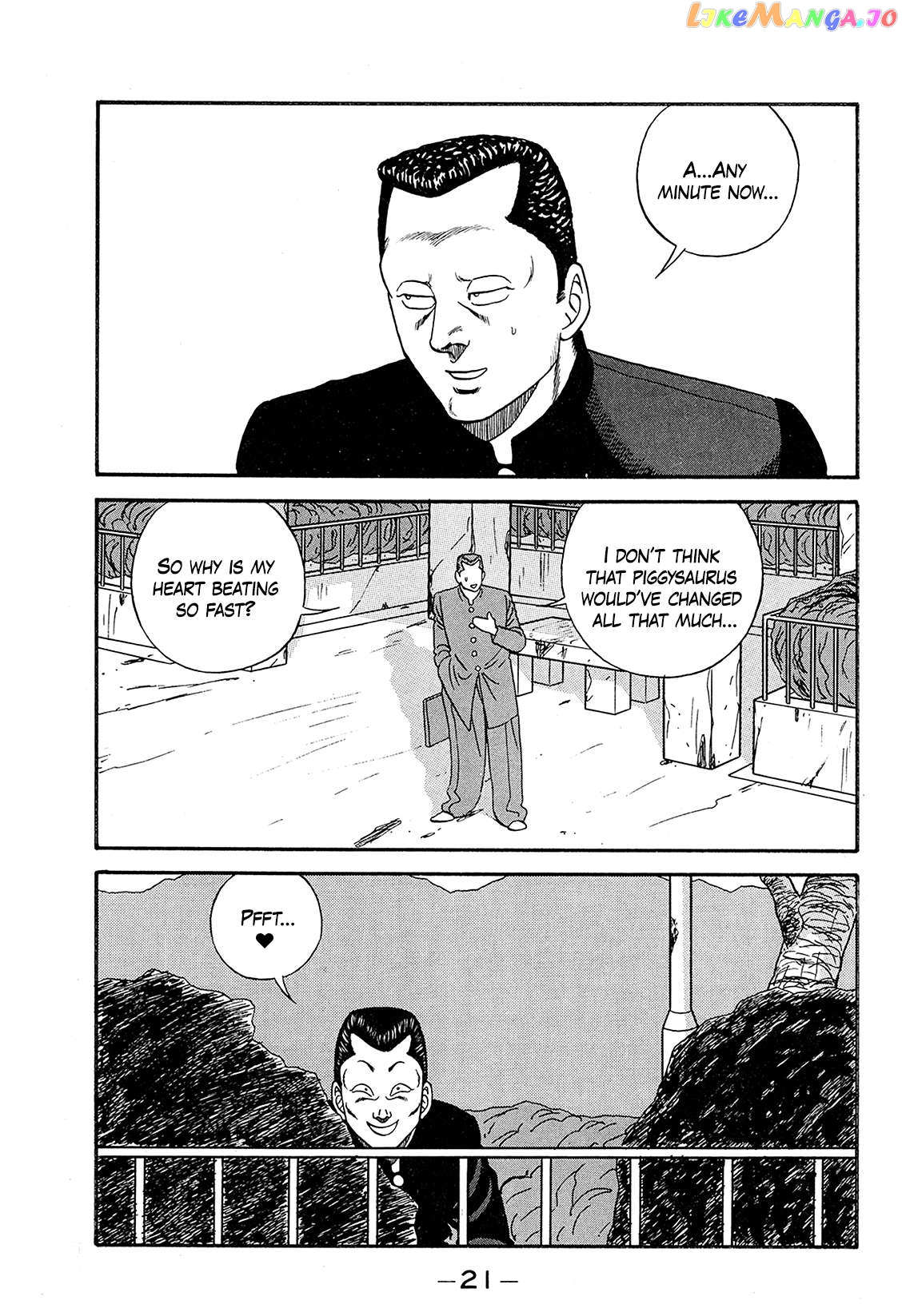 Be-Bop-Highschool Chapter 167 - page 21