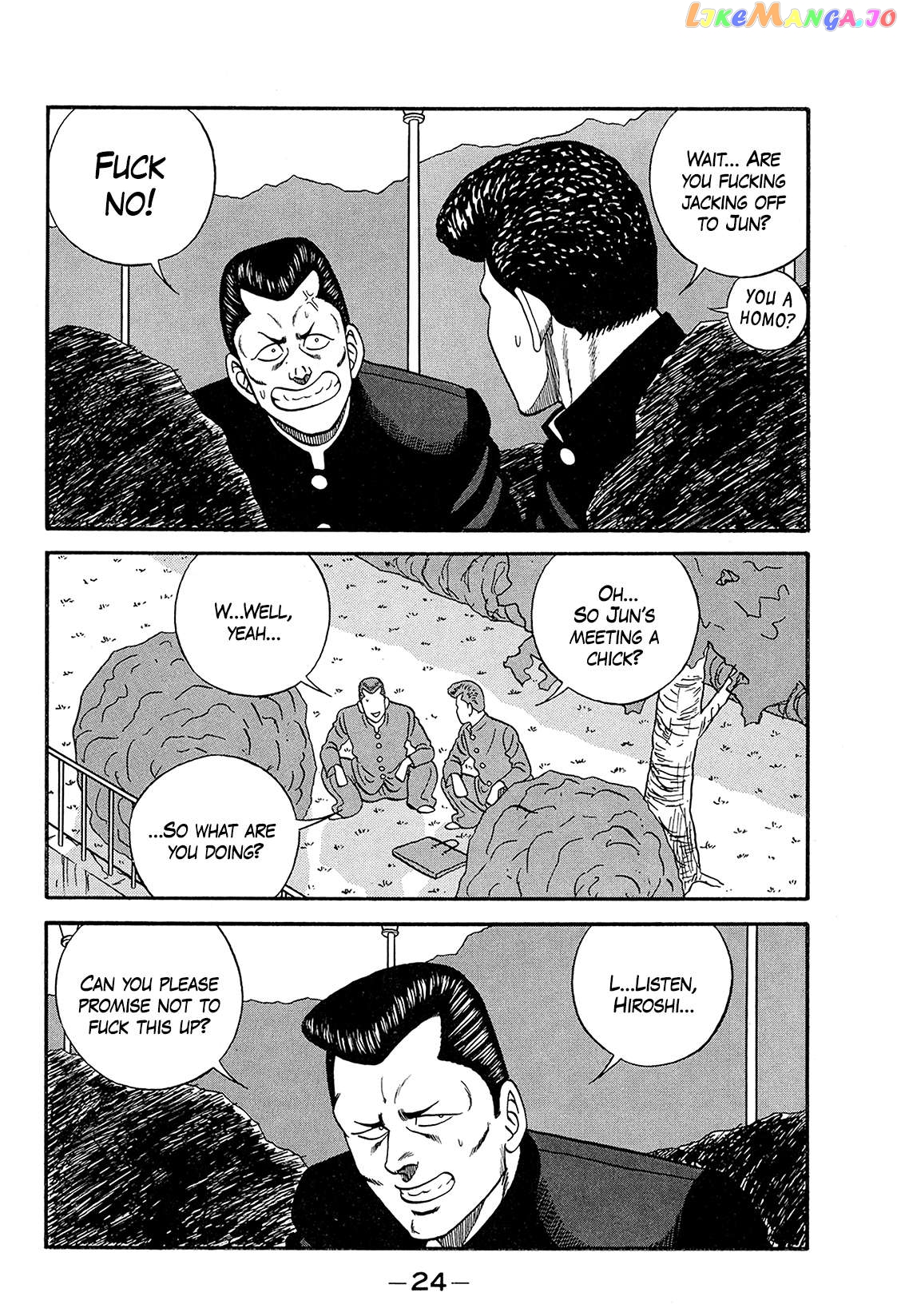 Be-Bop-Highschool Chapter 167 - page 24