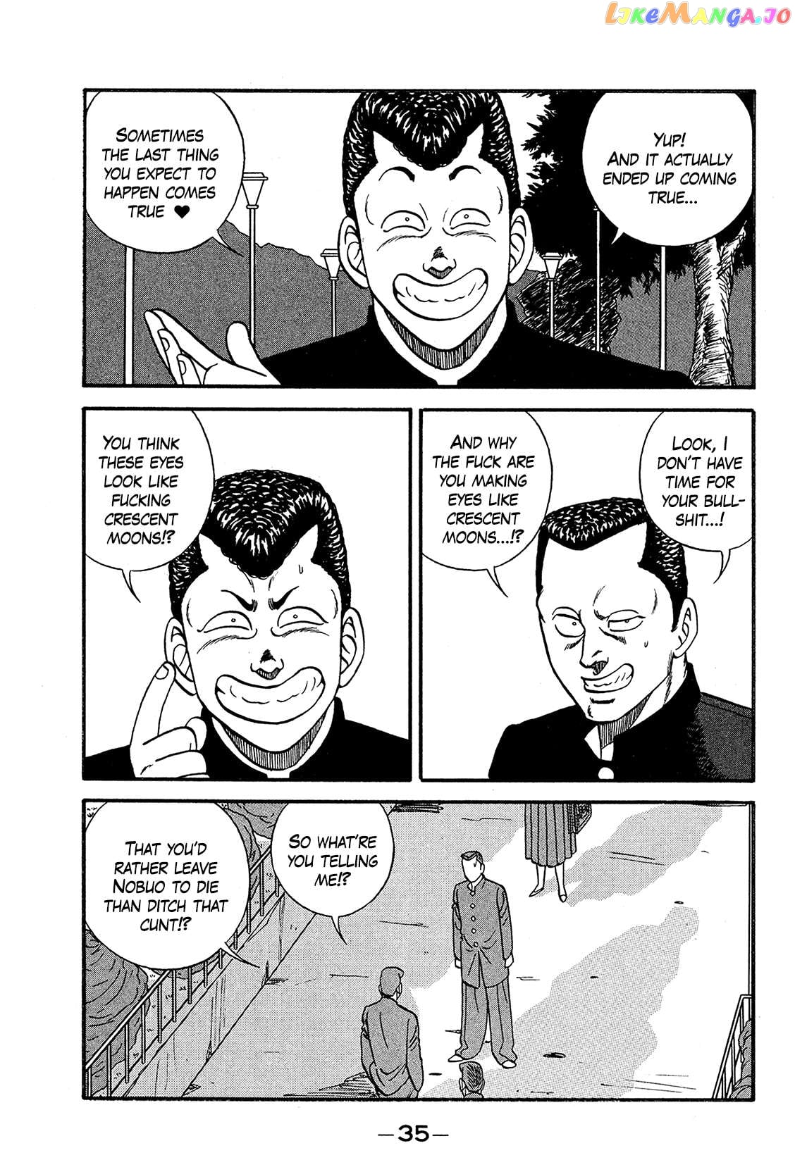 Be-Bop-Highschool Chapter 167 - page 35