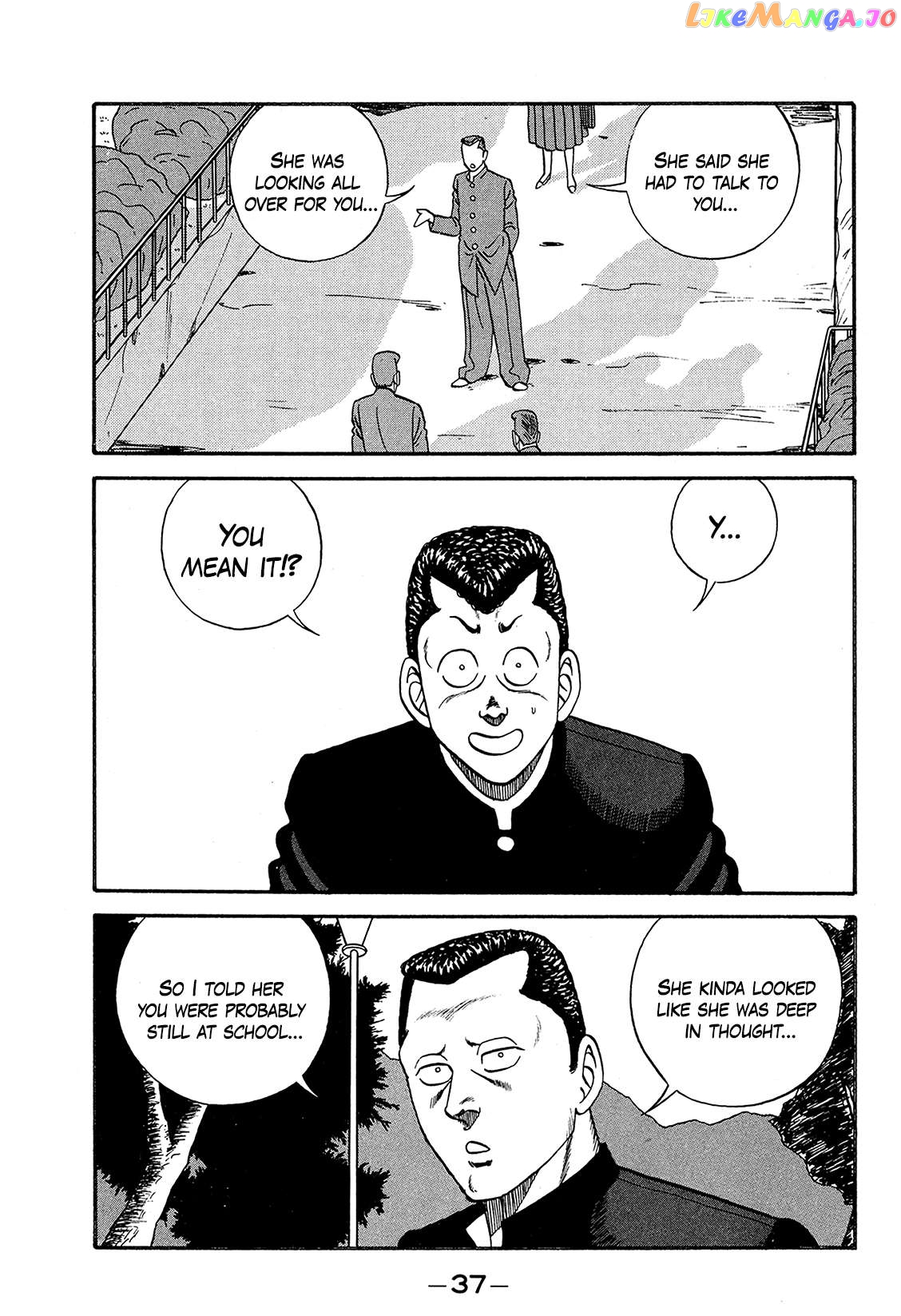 Be-Bop-Highschool Chapter 167 - page 37