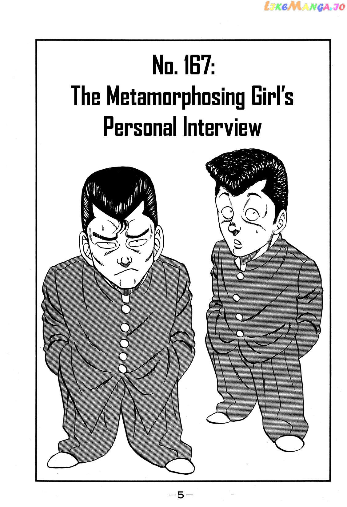 Be-Bop-Highschool Chapter 167 - page 5