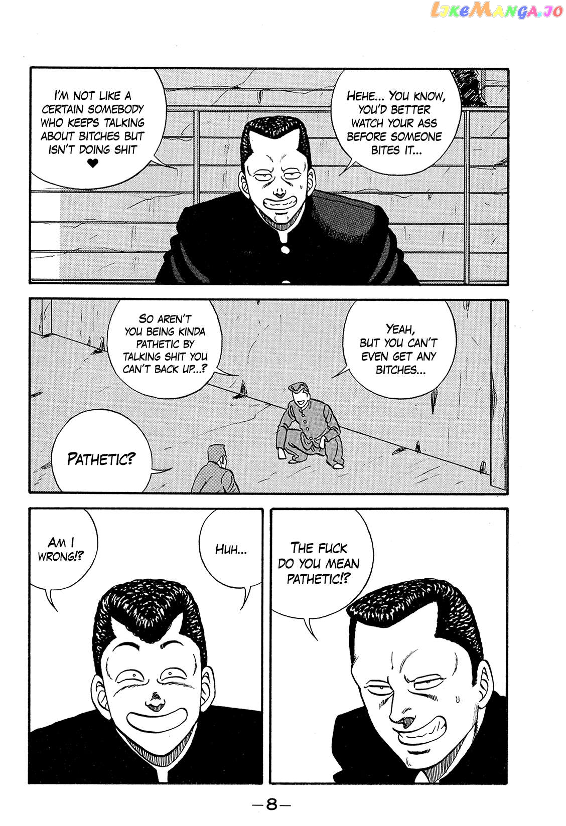 Be-Bop-Highschool Chapter 167 - page 8