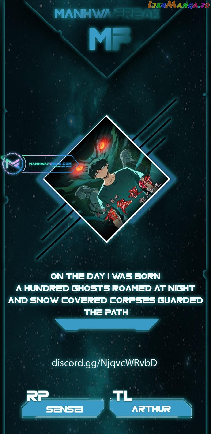 When I Was Born, Hundreds of Ghosts Walked at Night, the Path Guarding the Snow-Cold Corpses Guarded the Path Chapter 10 - page 1