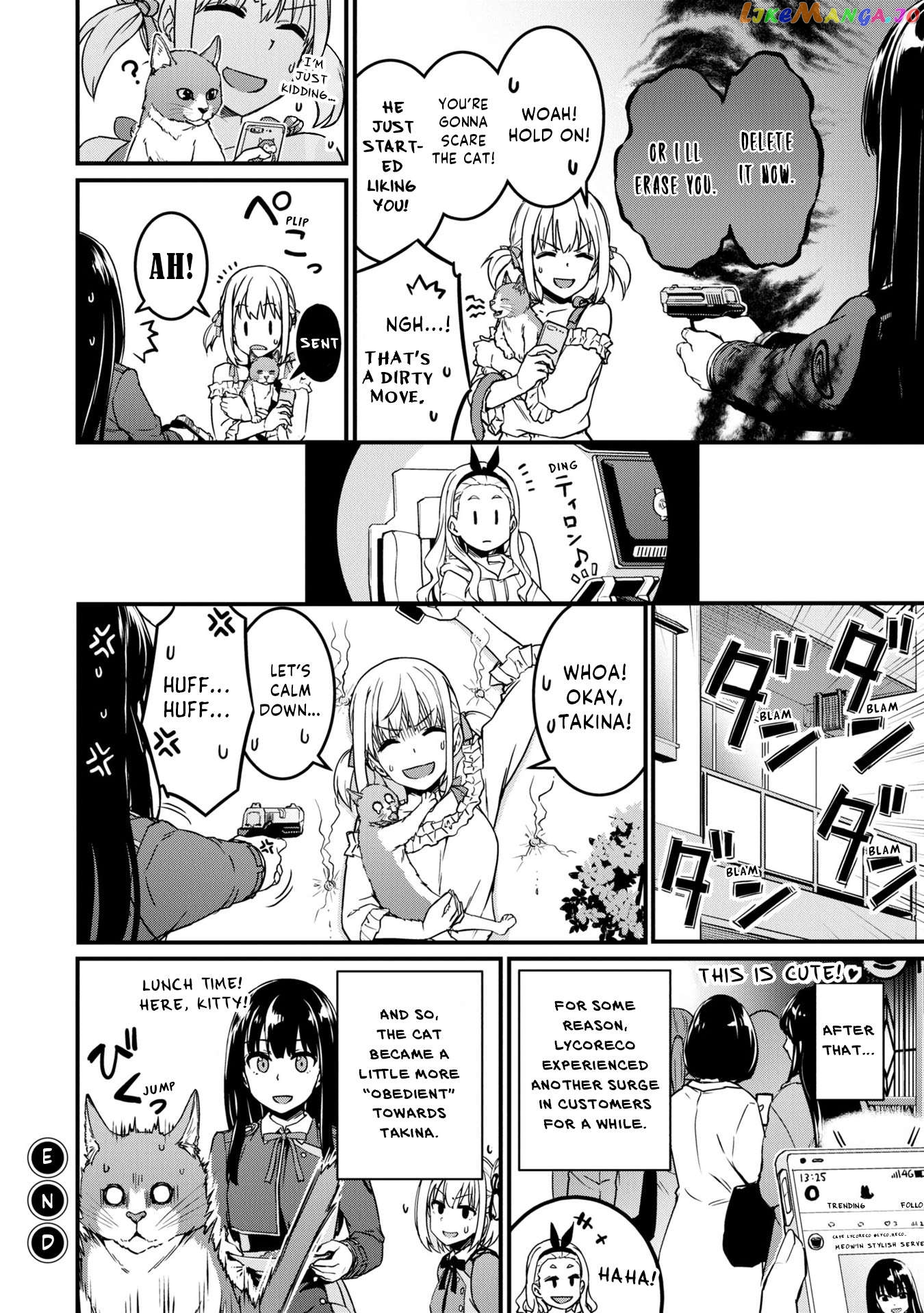 Lycoris Recoil Koushiki Comic Anthology: Reload Chapter 9 - page 10