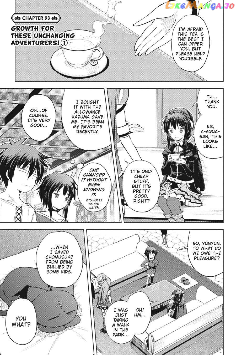 Kono Subarashii Sekai ni Shukufuku o! chapter 93 - page 4