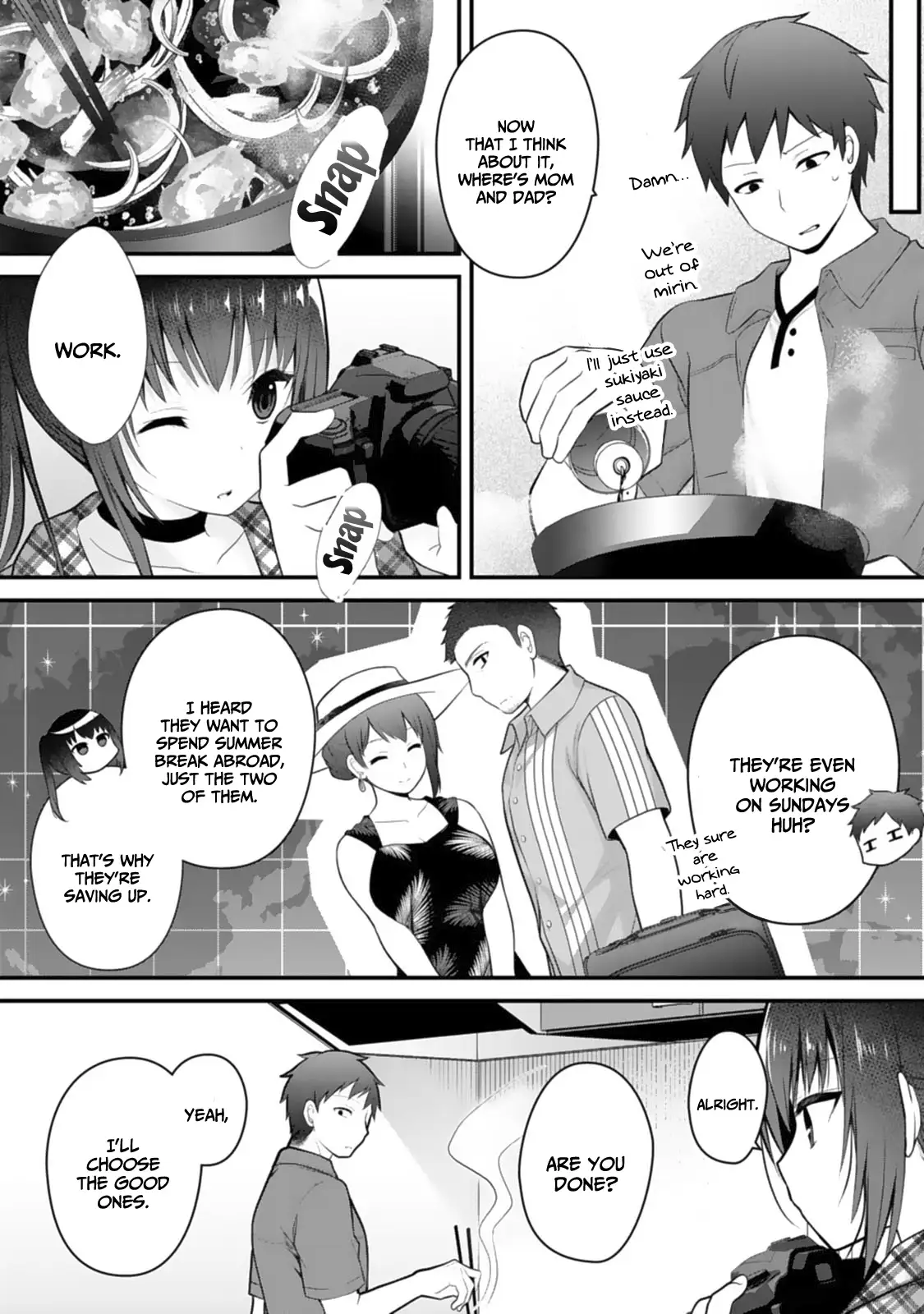 My Little Sister Is the Best Masturbation Material Chapter 5 - page 8