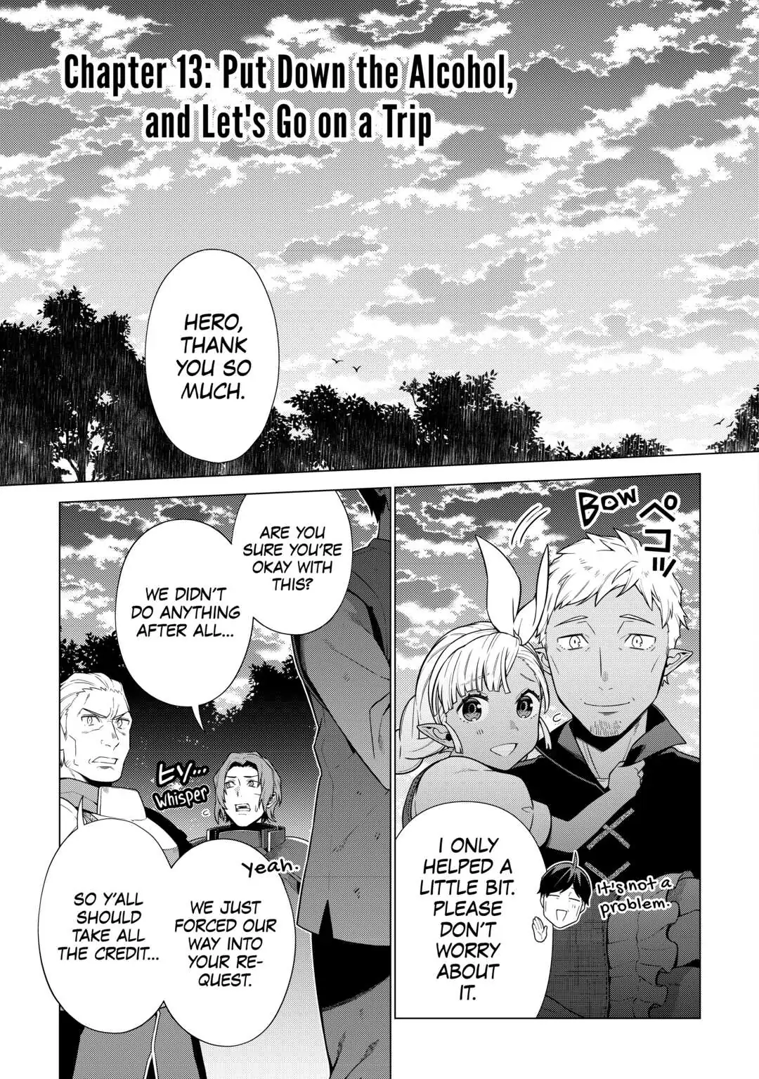 The Salaryman Traveling Another World At His Own Pace chapter 13 - page 1