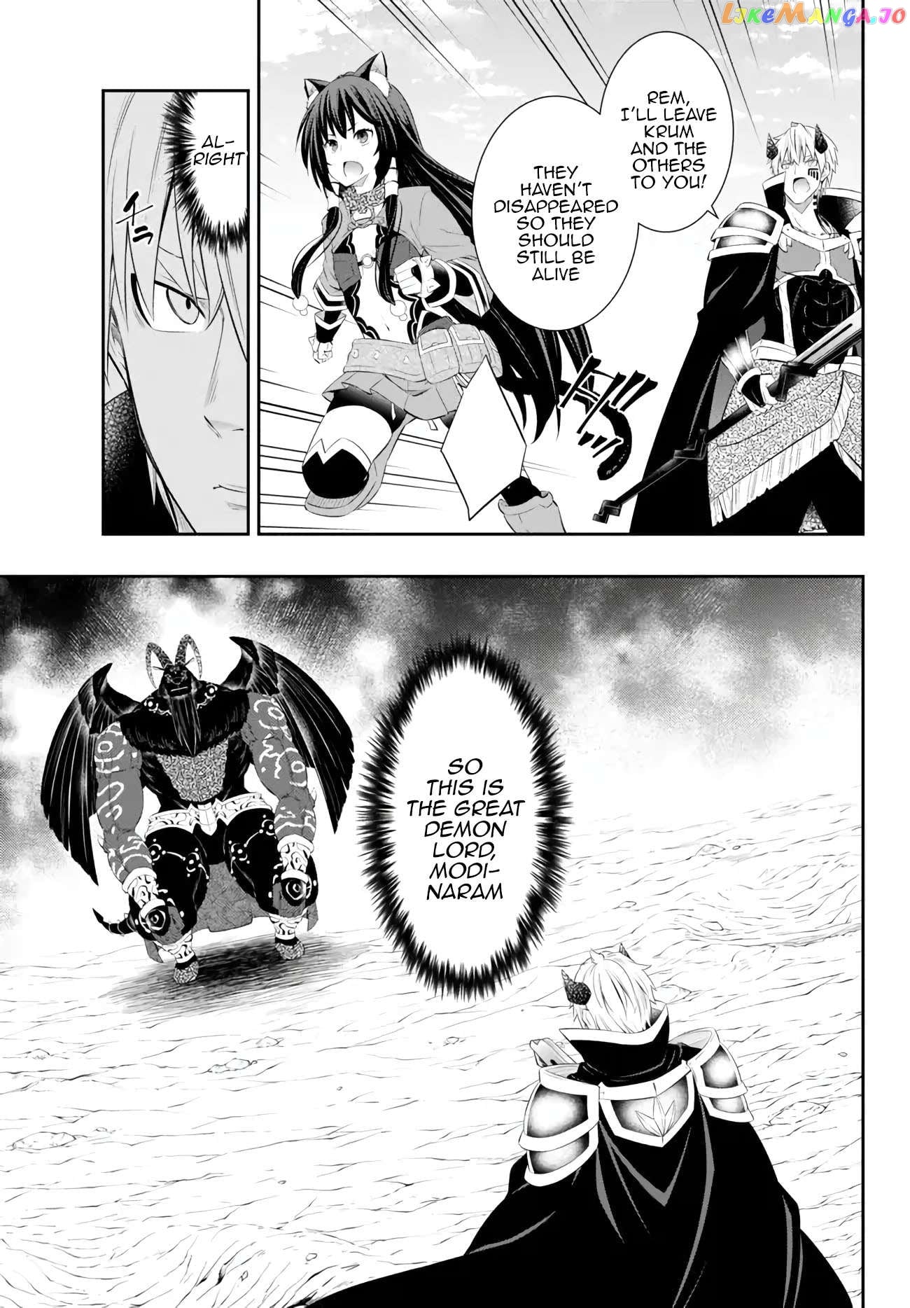 Isekai Maou to Shoukan Shoujo Dorei Majutsu Chapter 100.2 - page 3