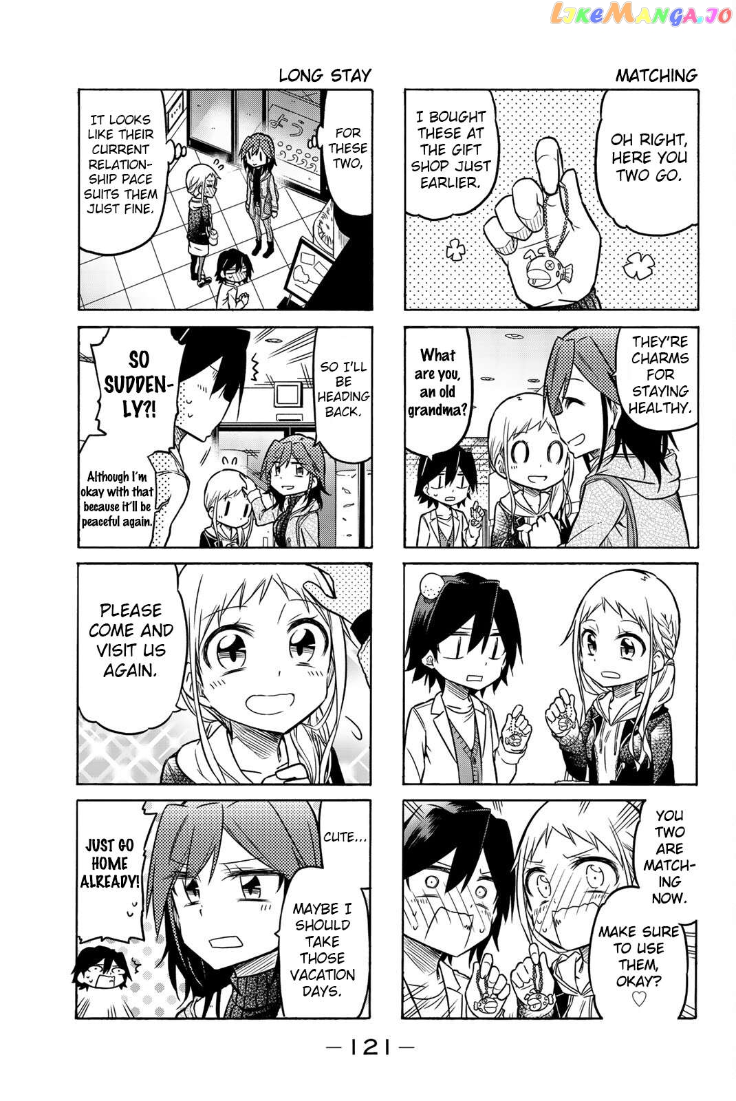 Mako-san Wa Shindemo Jiritsu Shinai Chapter 17 - page 4