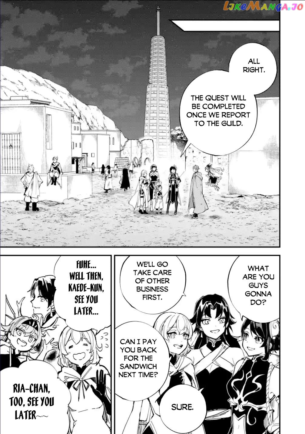 After Being Transferred to Another World I Became a Magical Swordsman Through Cheats Chapter 30.2 - page 13