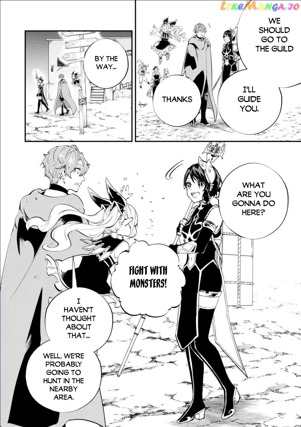 After Being Transferred to Another World I Became a Magical Swordsman Through Cheats Chapter 30.2 - page 14
