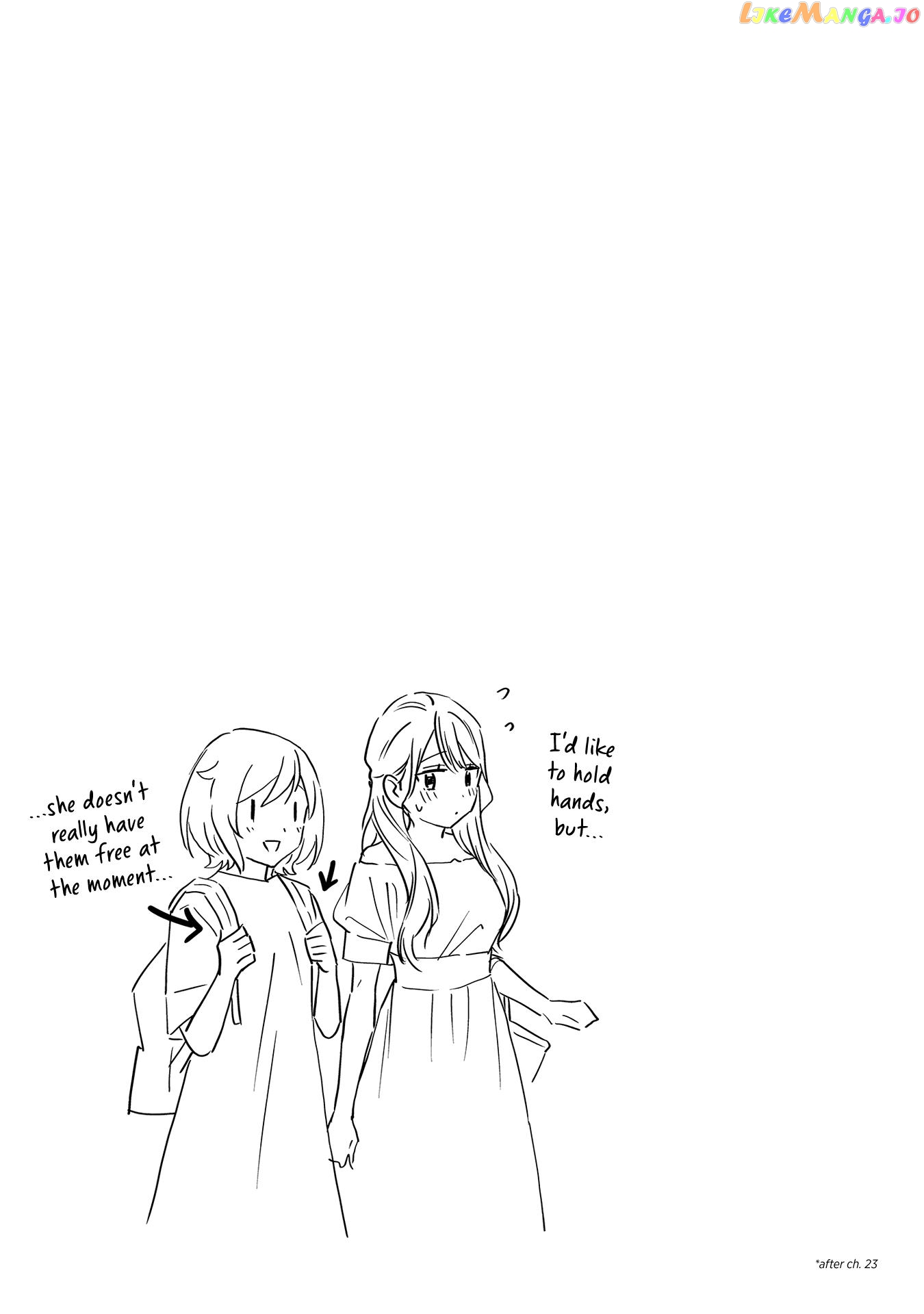 A Yuri Manga That Starts With Getting Rejected In A Dream chapter 26.2 - page 12